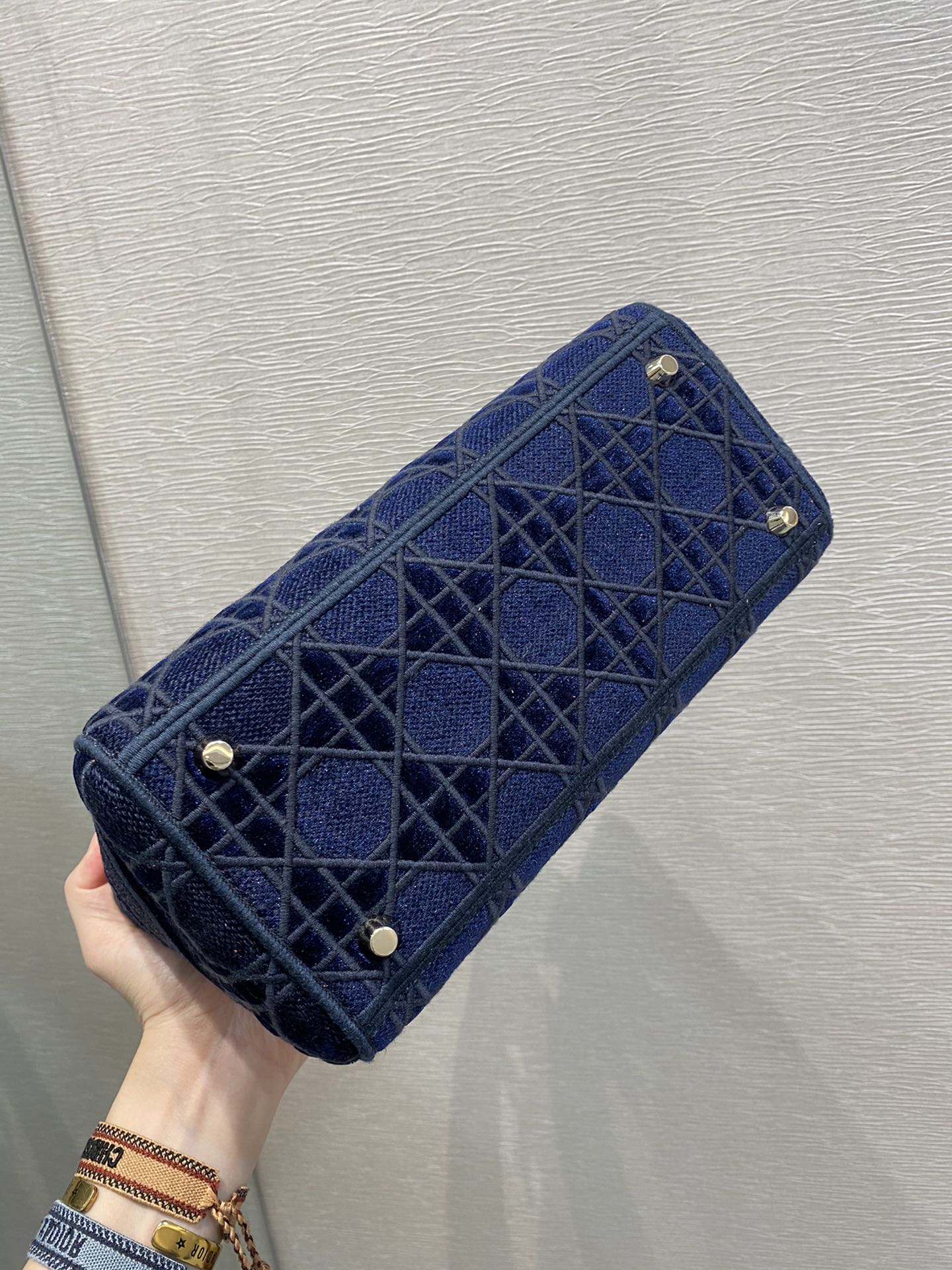 GLAMI Small Lady D-Lite Blue Bag For Women 9.5in/24cm CD