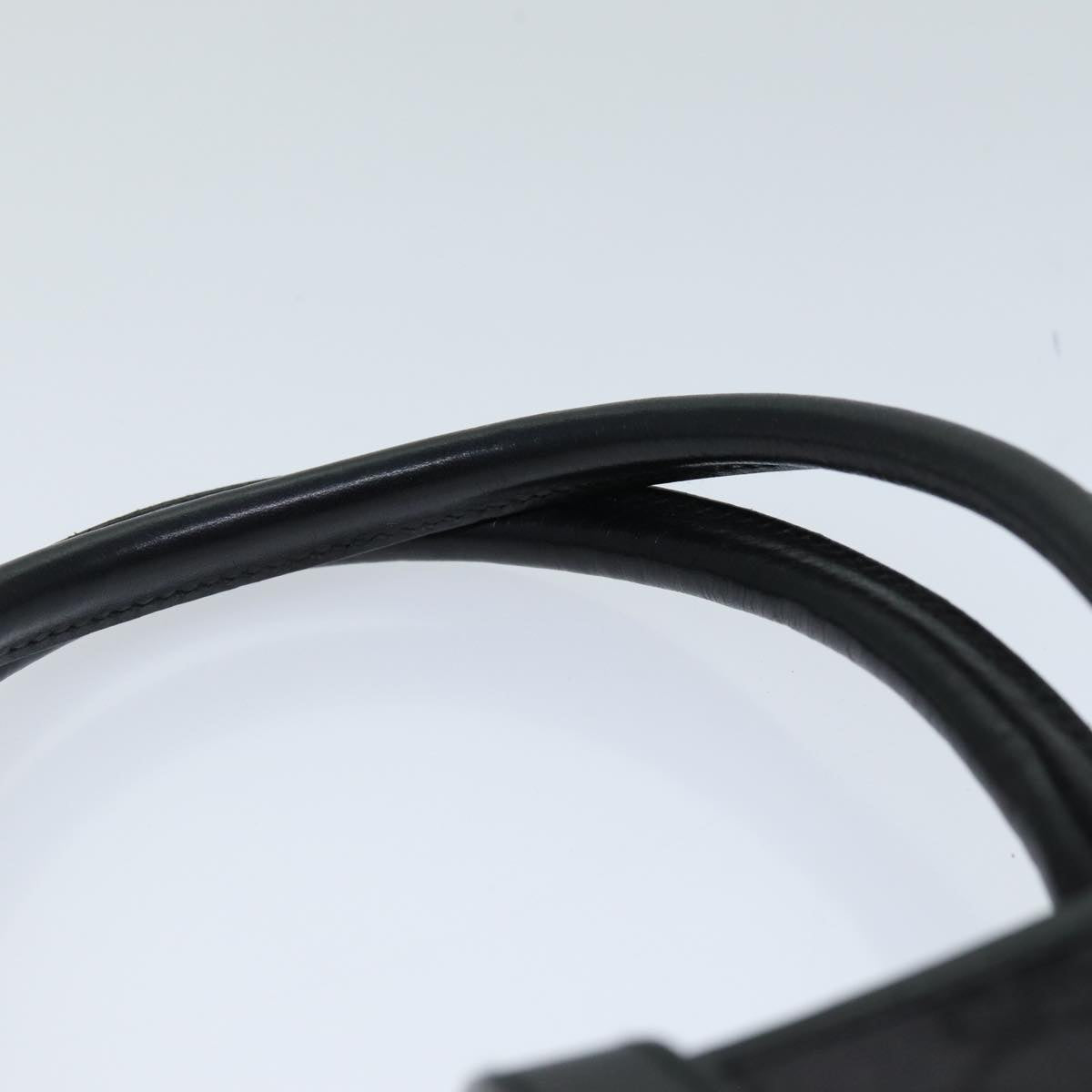 GUCCI Jackie GG Canvas Hand Bag Black 002 1065 76094