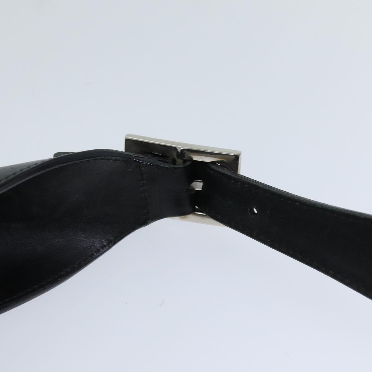 GUCCI GG Canvas Jackie Shoulder Bag Black 0014075 76114