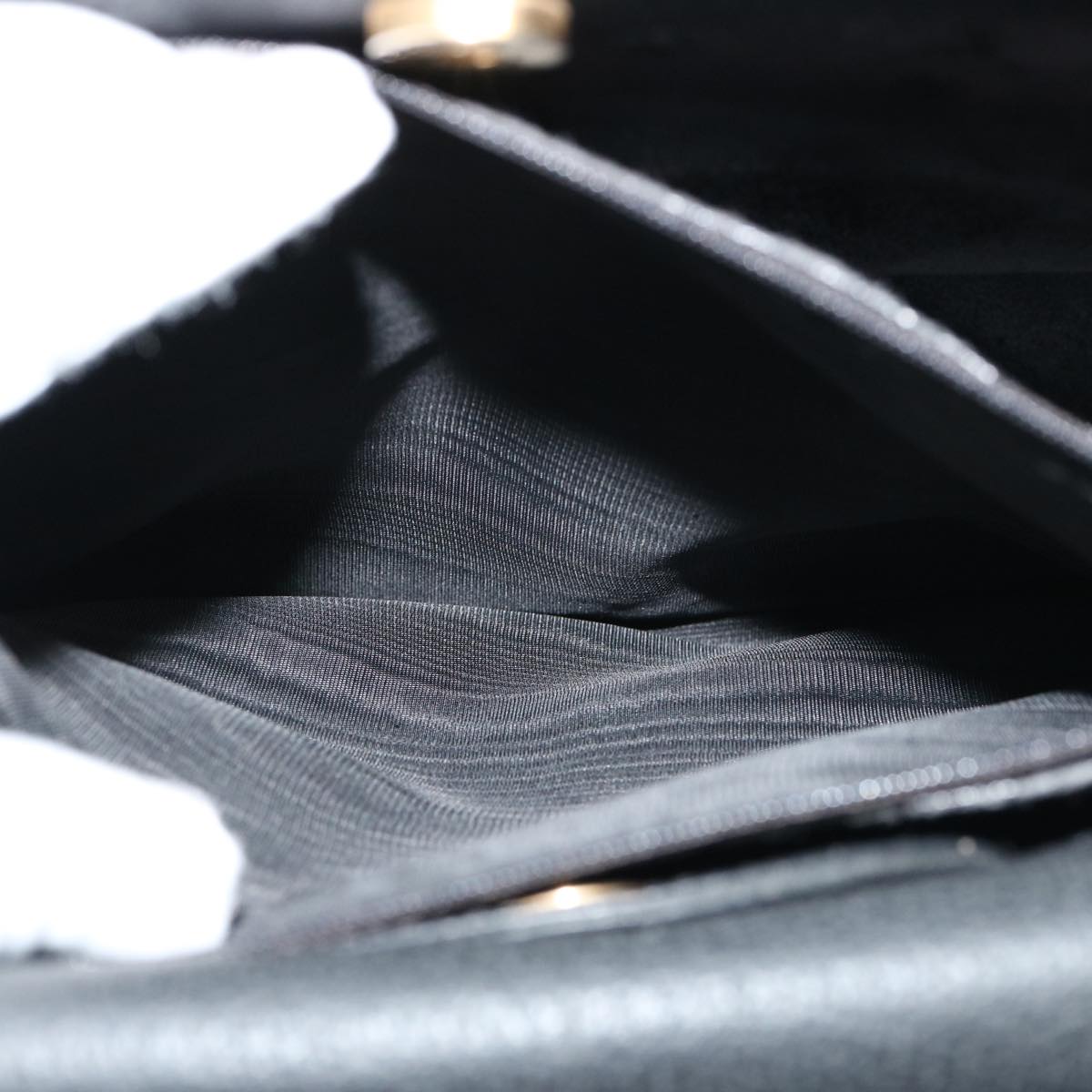 GUCCI Bamboo Tote Bag Suede Leather Black 002 0260 2615 76121