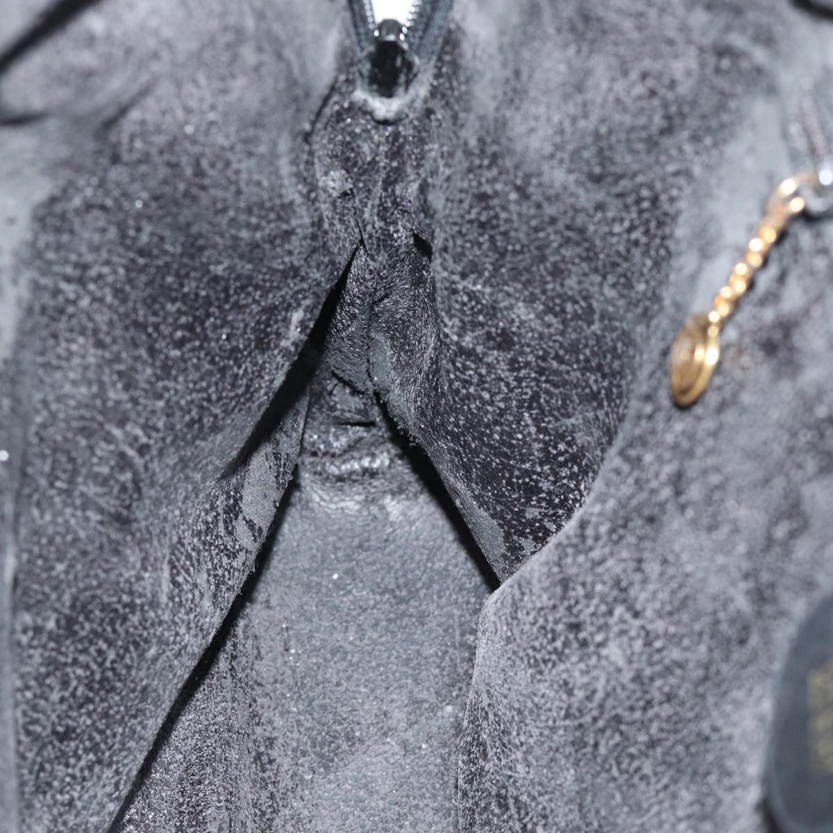 GUCCI Hand Bag Leather Black 000 1186 0289 76158