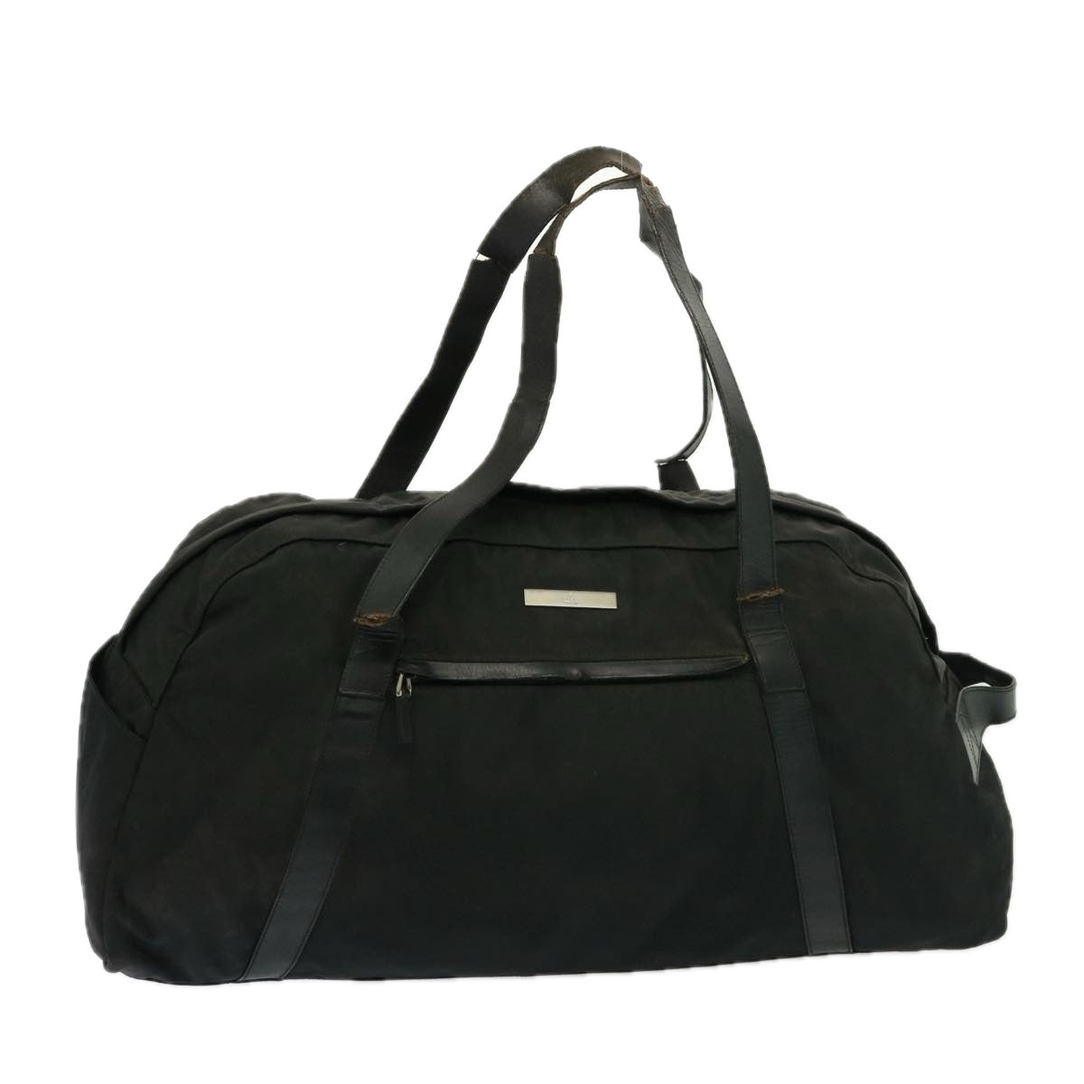 GUCCI Boston Bag Nylon Black 02697 213317 76169