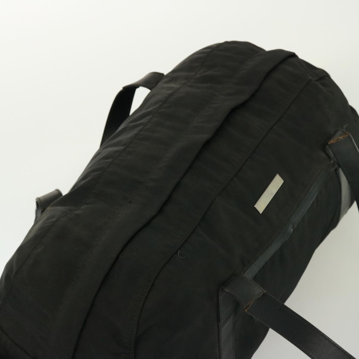 GUCCI Boston Bag Nylon Black 02697 213317 76169
