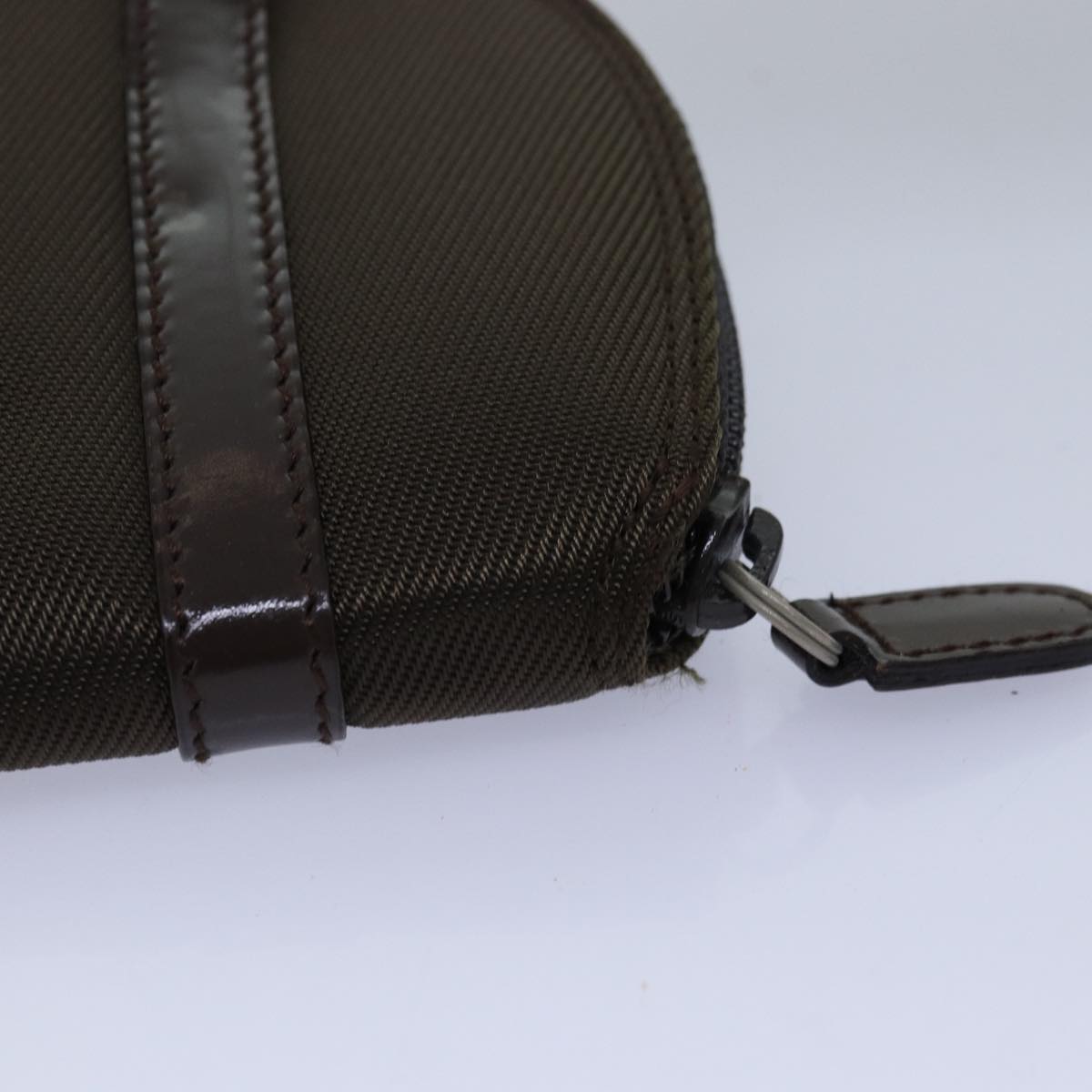 GUCCI Bamboo Hand Bag Canvas 2way Black 039 1705 0701 76385