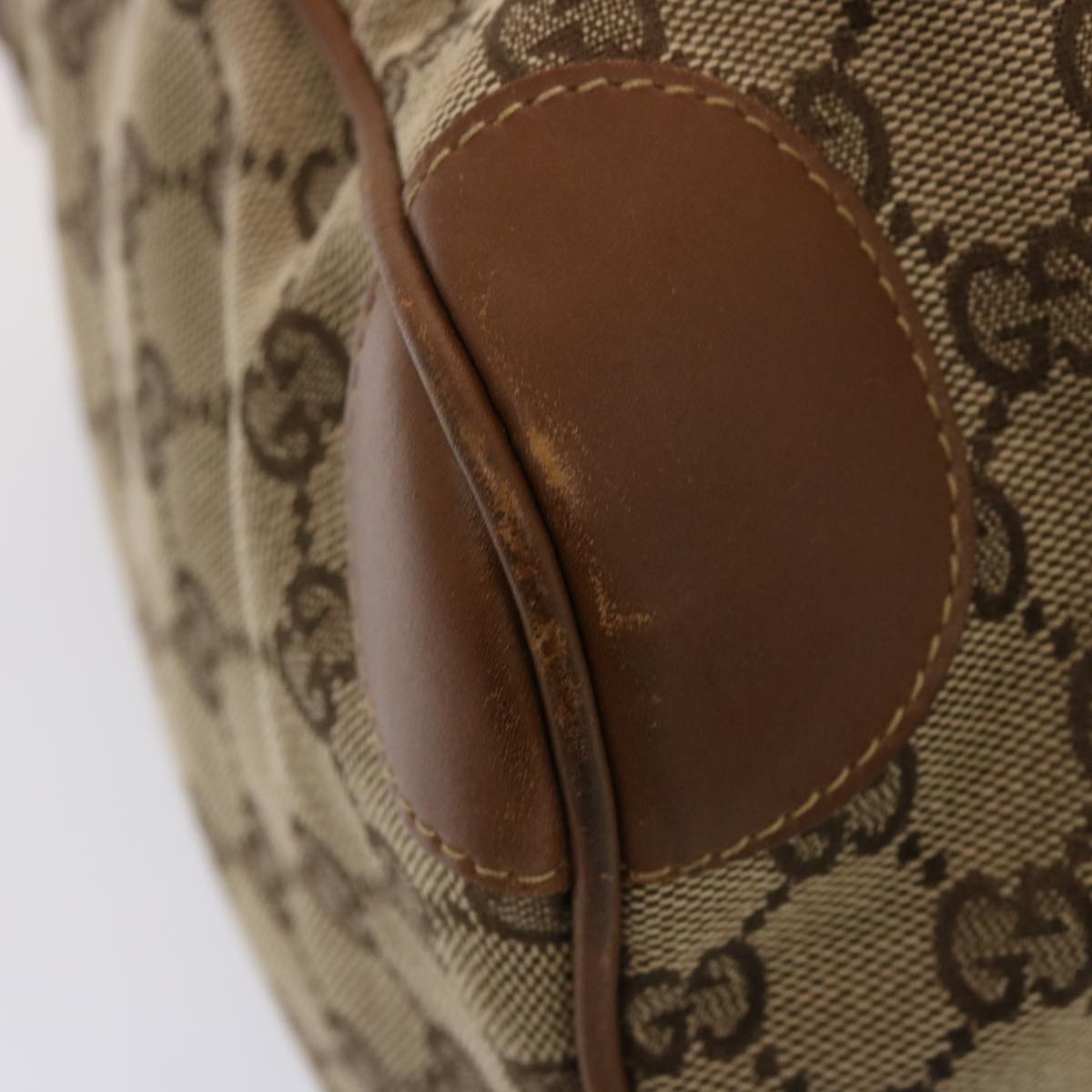 GUCCI GG Canvas Web Sherry Line Boston Bag Beige Red 2122 000 5301 76390