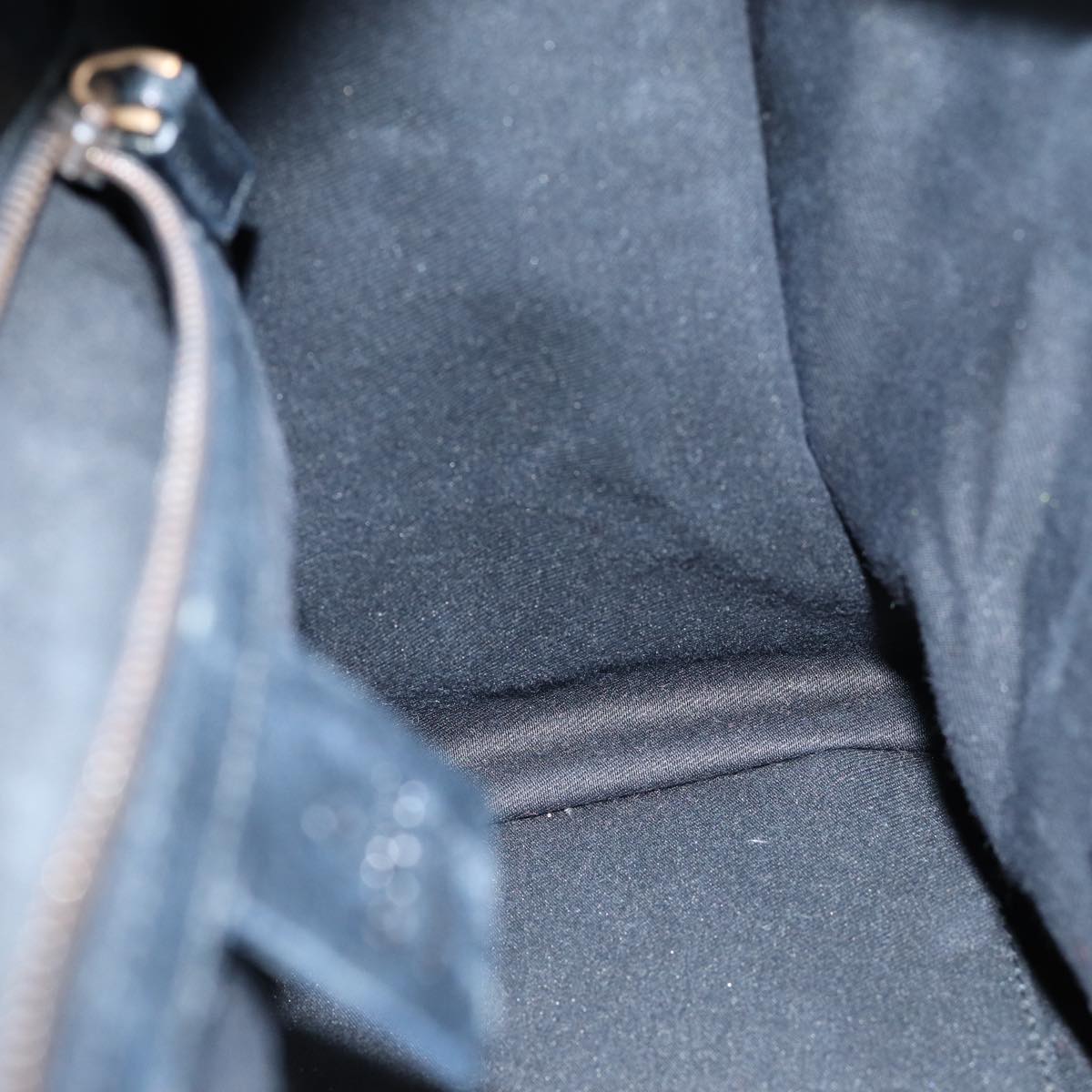 GUCCI GG Canvas Hand Bag Black 124286 76395
