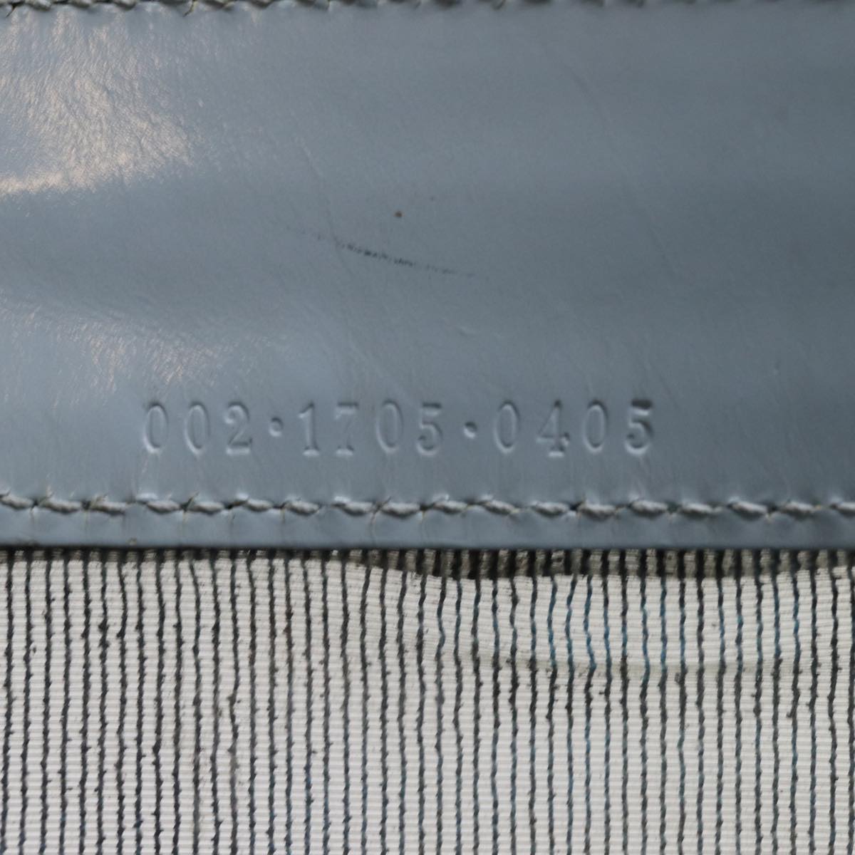 GUCCI Shoulder Bag Patent leather Light Blue 002 1705 0405 76399
