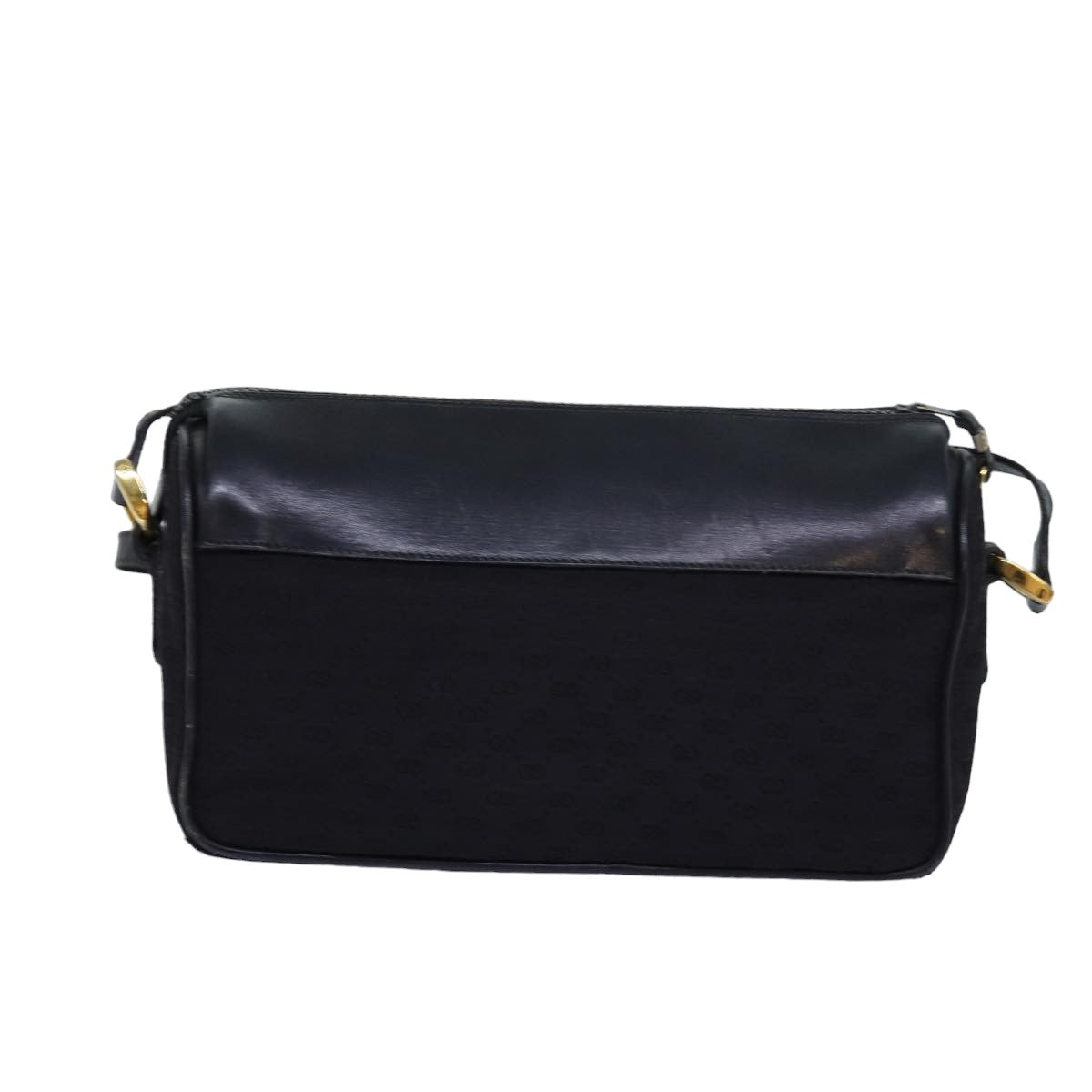 GUCCI Micro GG Canvas Web Sherry Line Shoulder Bag Black 67 01 4426 76402