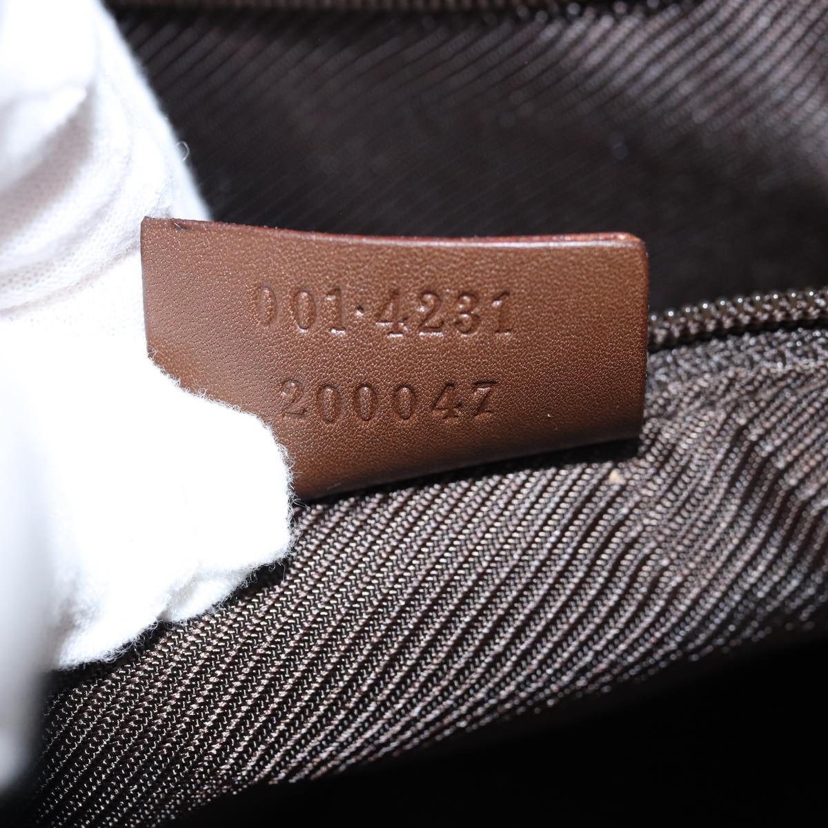 GUCCI GG Supreme Tote Bag Canvas Beige 001 4231 200047 76488