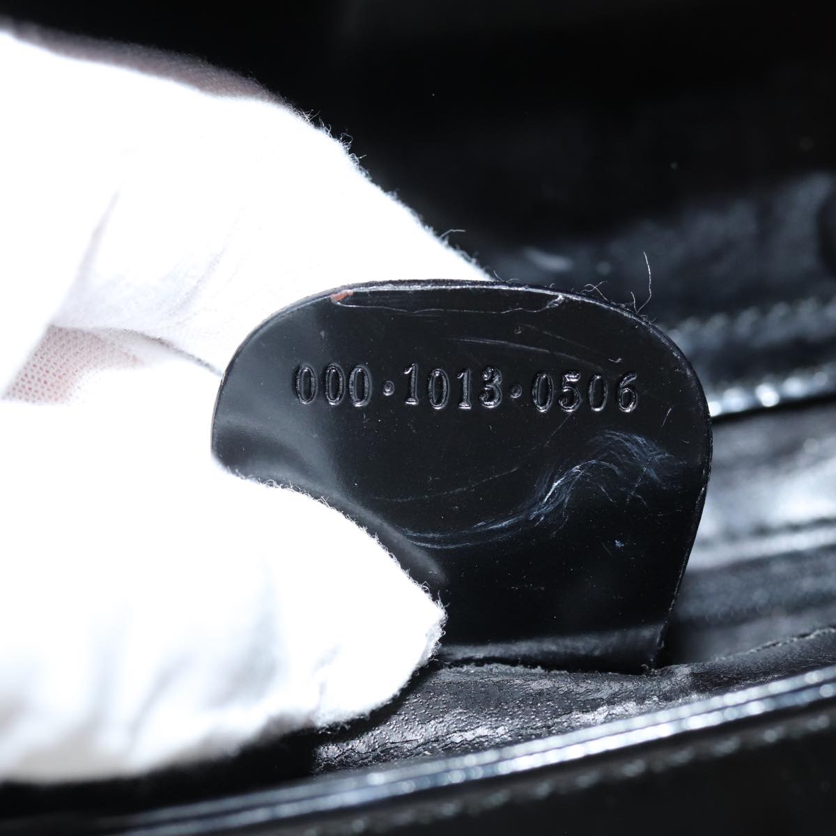 GUCCI Shoulder Bag Patent leather Black 000 1013 0506 76510