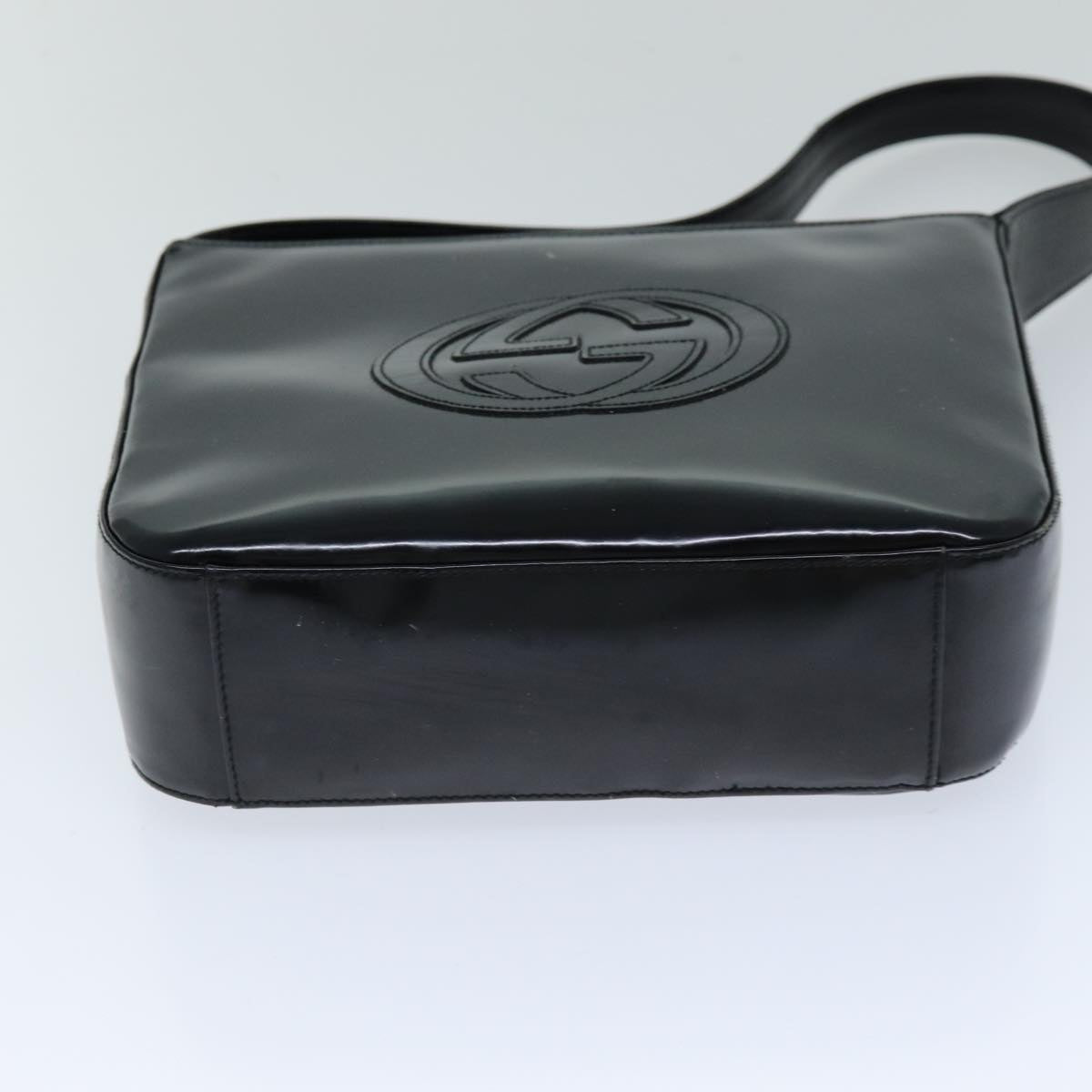 GUCCI Shoulder Bag Patent leather Black 000 1013 0506 76510