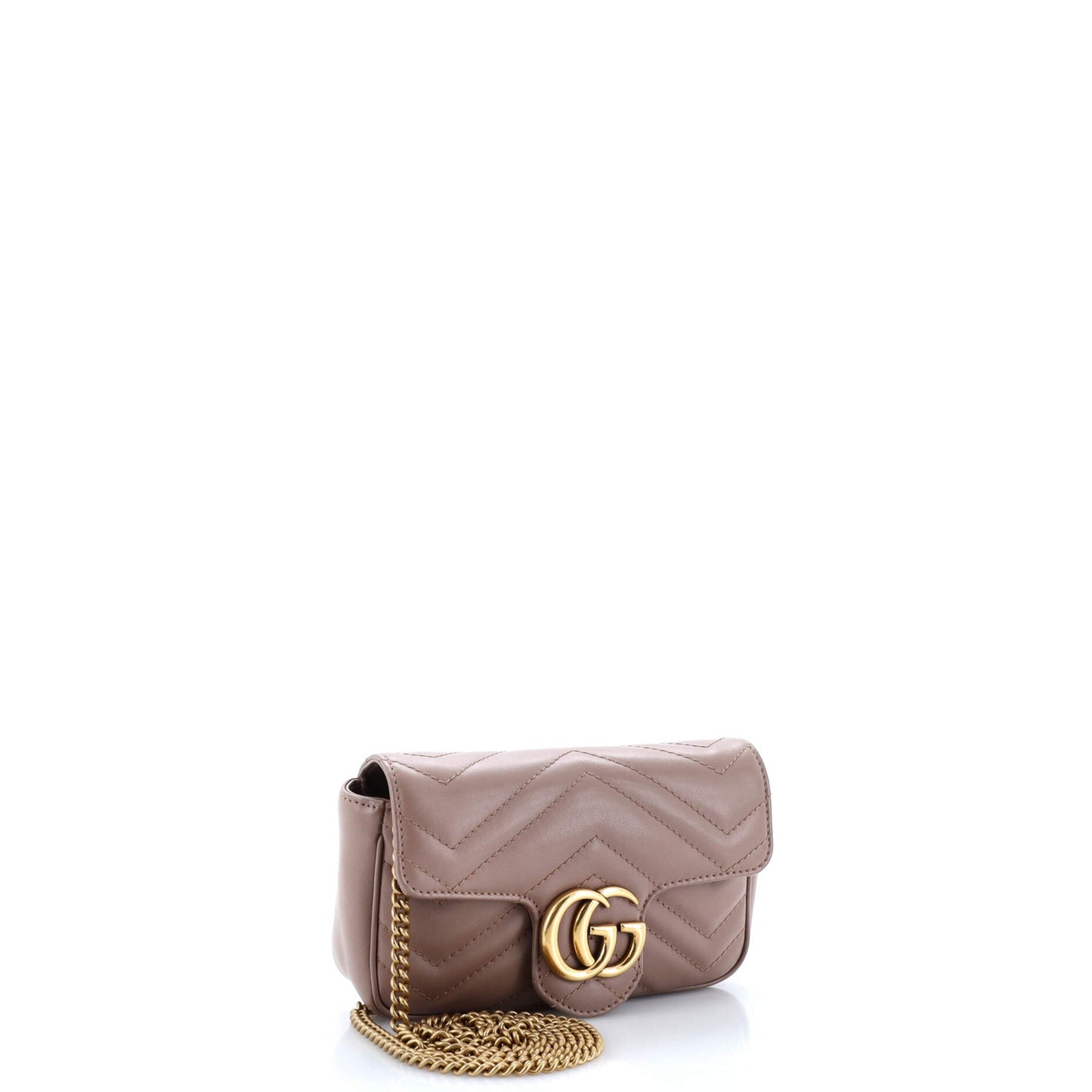 GG Marmont Flap Bag Matelasse Leather Super Mini