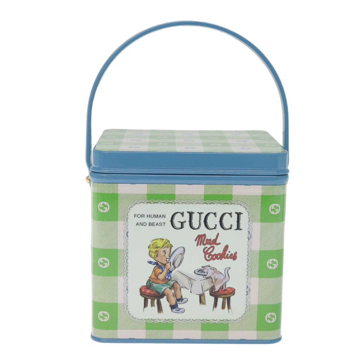 GUCCI Box Bag Hand Bag Resin Green 76615A
