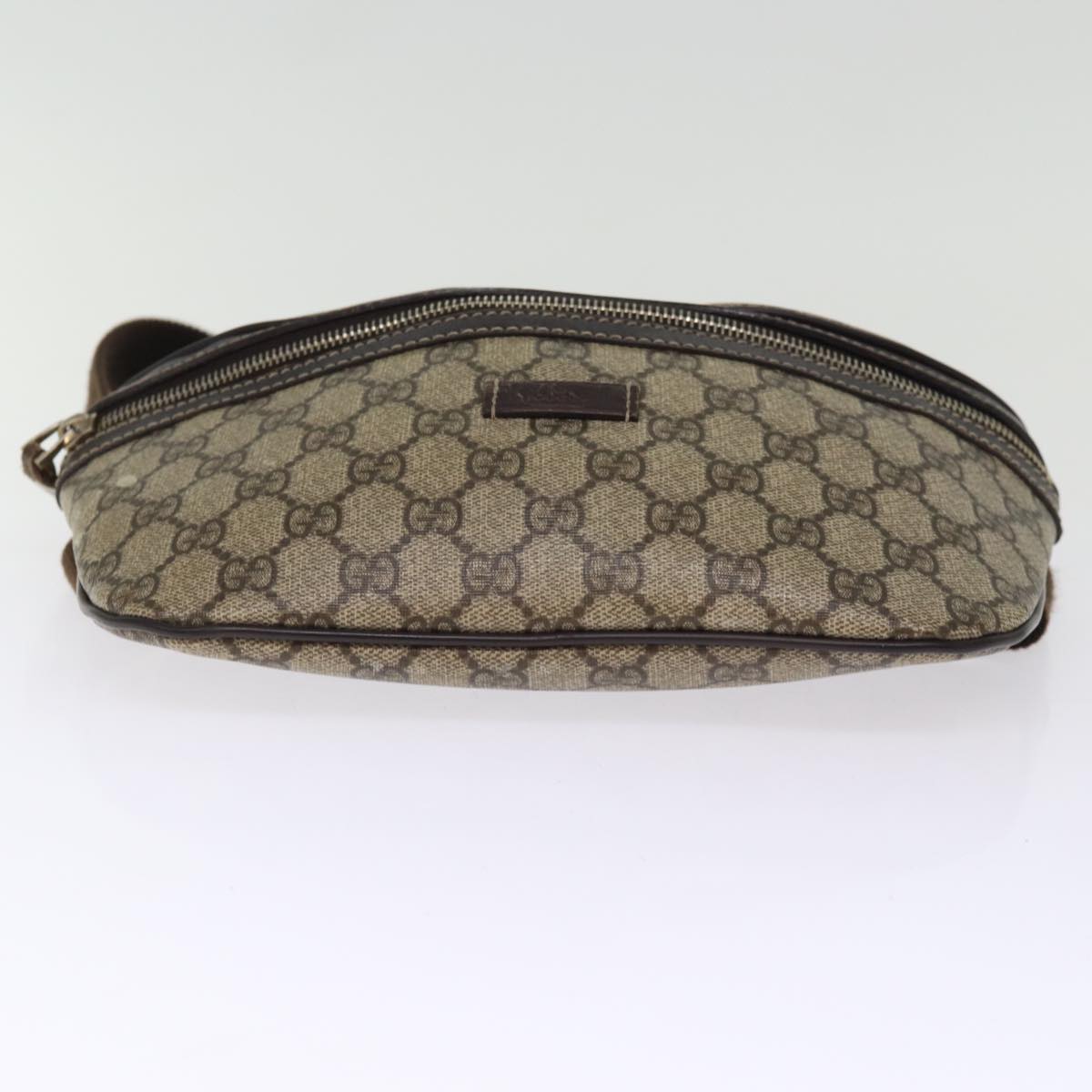 GUCCI GG Supreme Body Bag PVC Beige 233269 76658