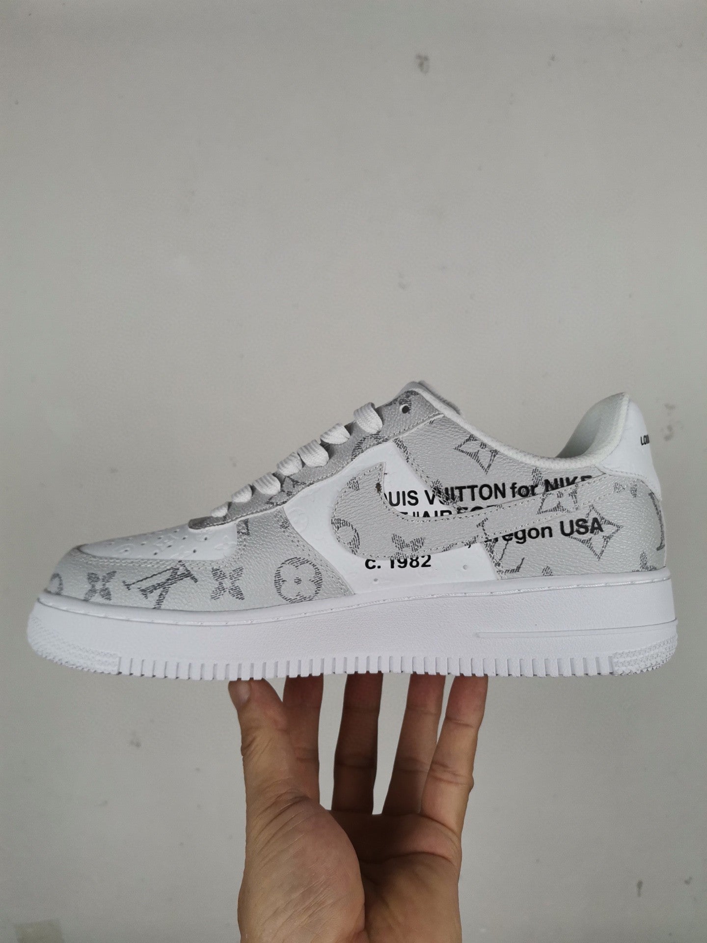 Ã‚Â GLAMI ForGLAMI 1 Low x Louis Vuitton Virgil Abloh ‘White Grey’ For MenÃ‚Â 