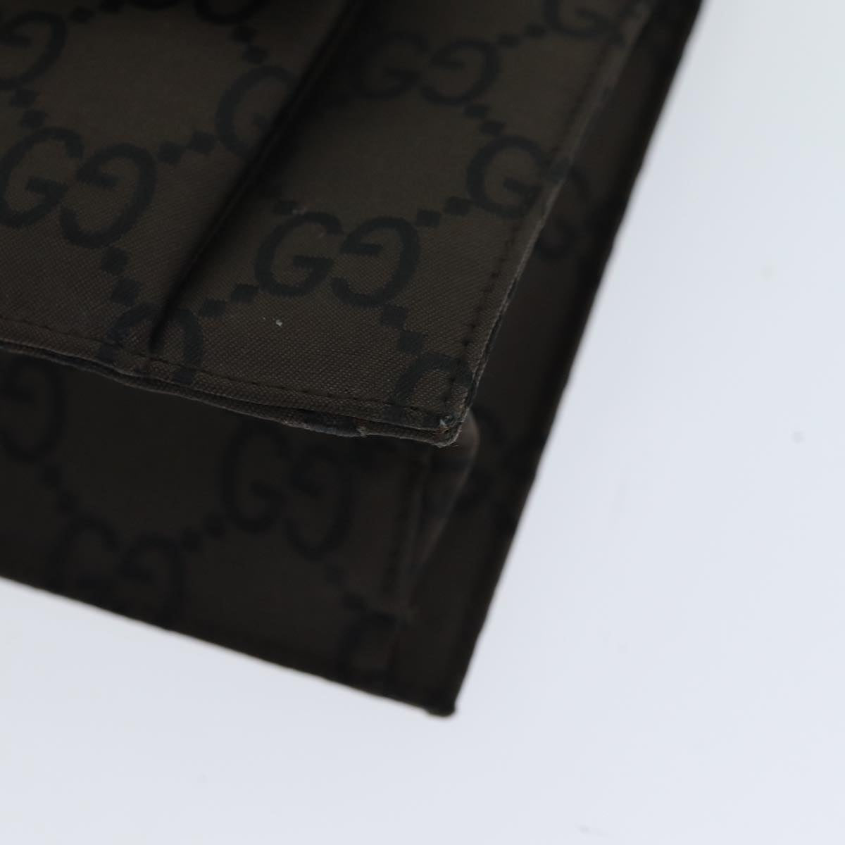 GUCCI GG Canvas Hand Bag 3Set Black Brown 76727