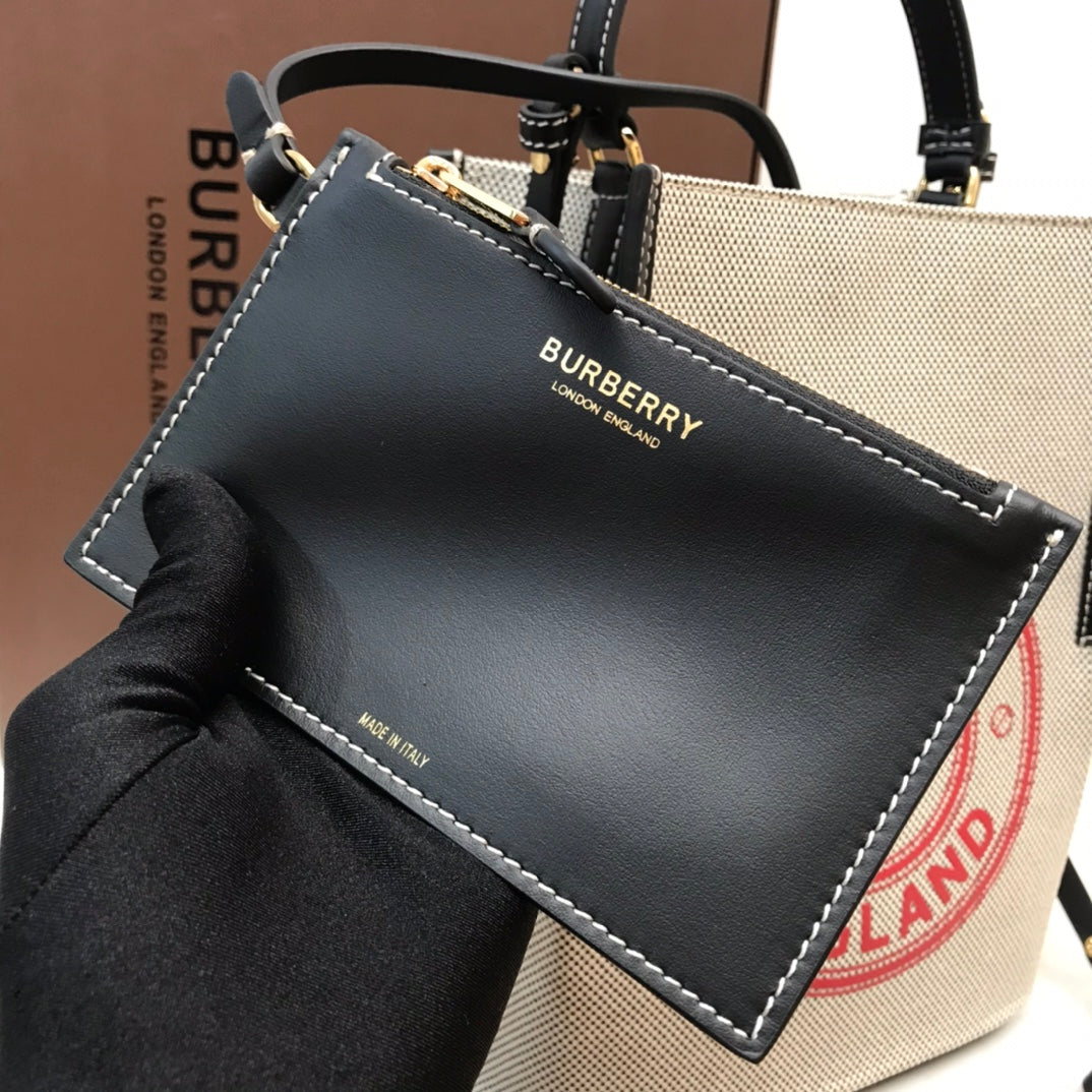 GLAMI PeGucciy Small Canvas Bag Gray For Women, Bags 9.8in/25cm