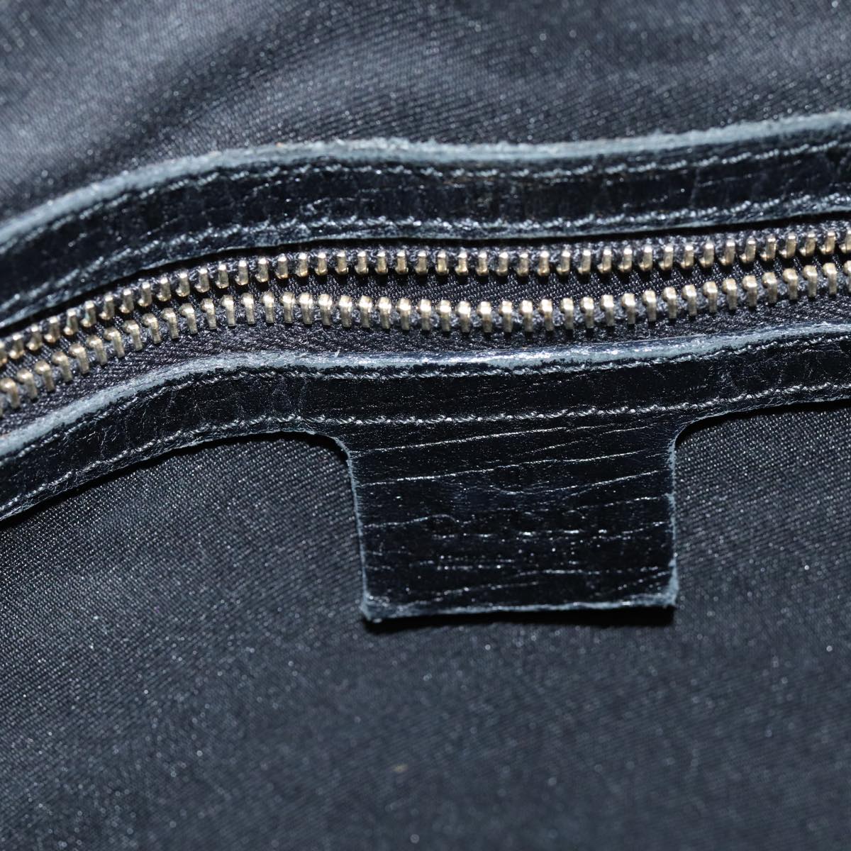 GUCCI Horsebit GG Canvas Hand Bag Black 137385 76810
