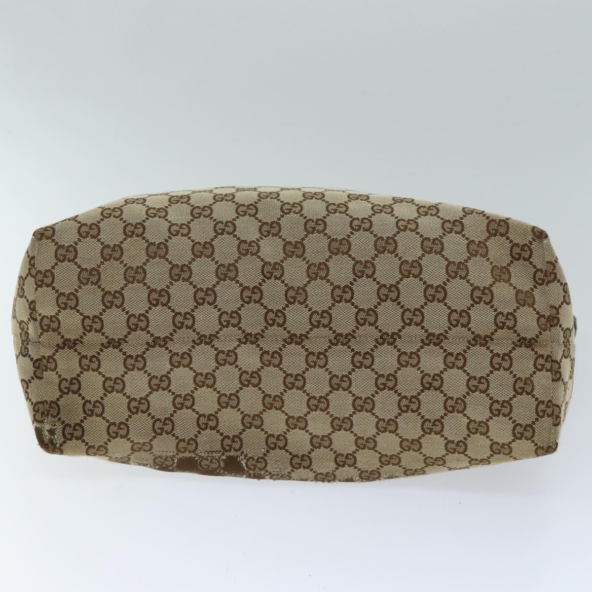 GUCCI GG Canvas Tote Bag Beige 218780 76843