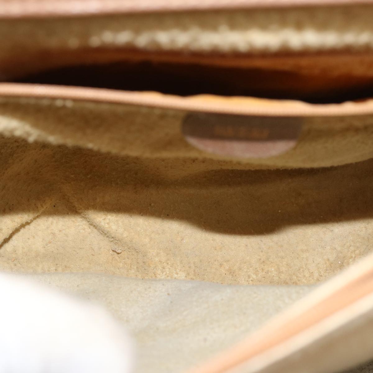 GUCCI Bamboo Tote Bag Suede Leather Brown 002 853 0260 76848