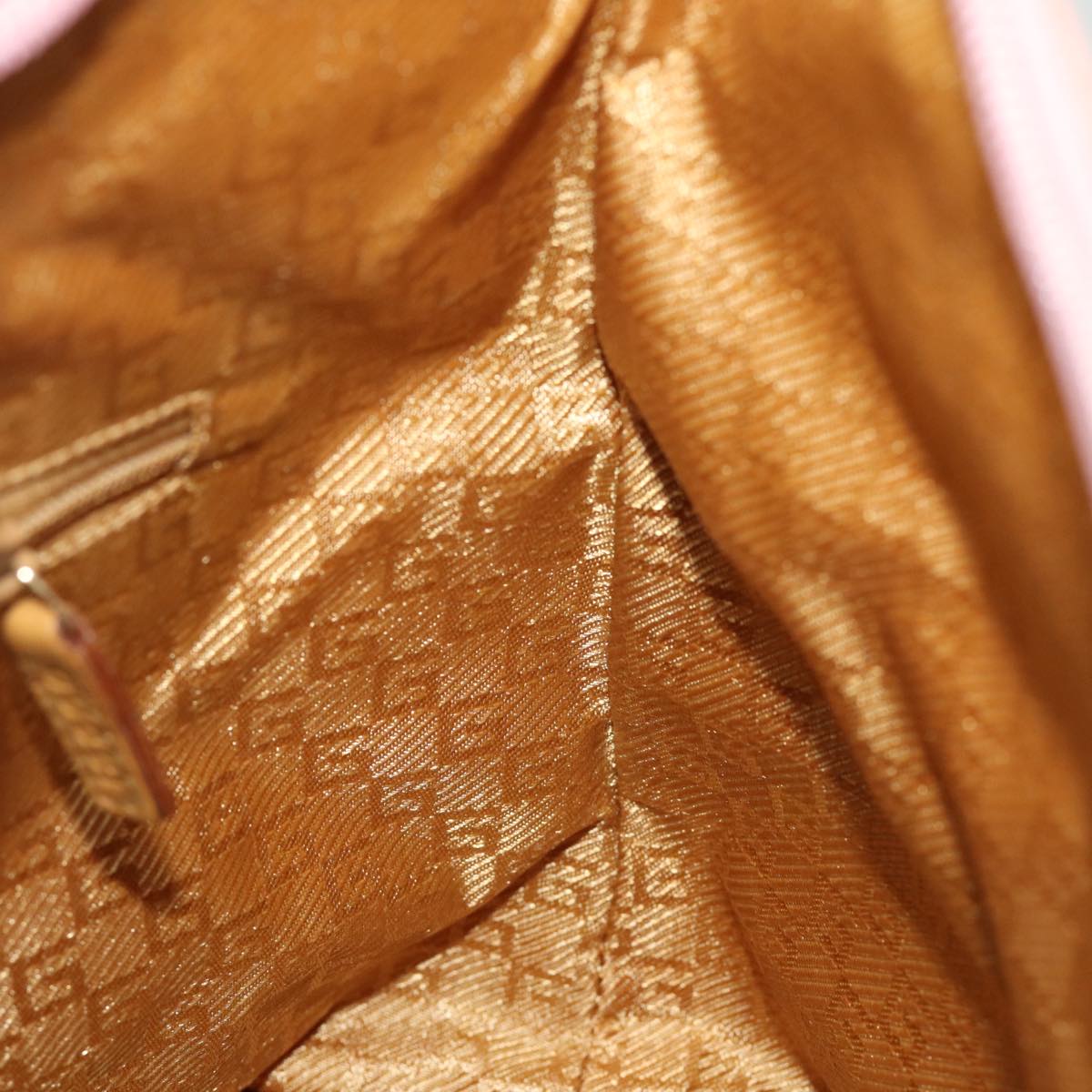GUCCI Shoulder Bag Suede Pink 001 3386 1705 77012