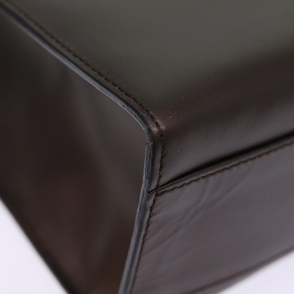 GUCCI Hand Bag Leather outlet 2way Brown 001 2058 1853 6 77087