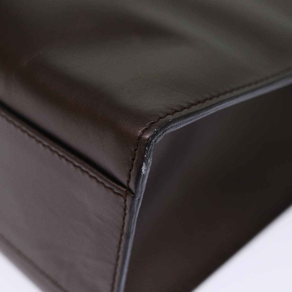 GUCCI Hand Bag Leather outlet 2way Brown 001 2058 1853 6 77087