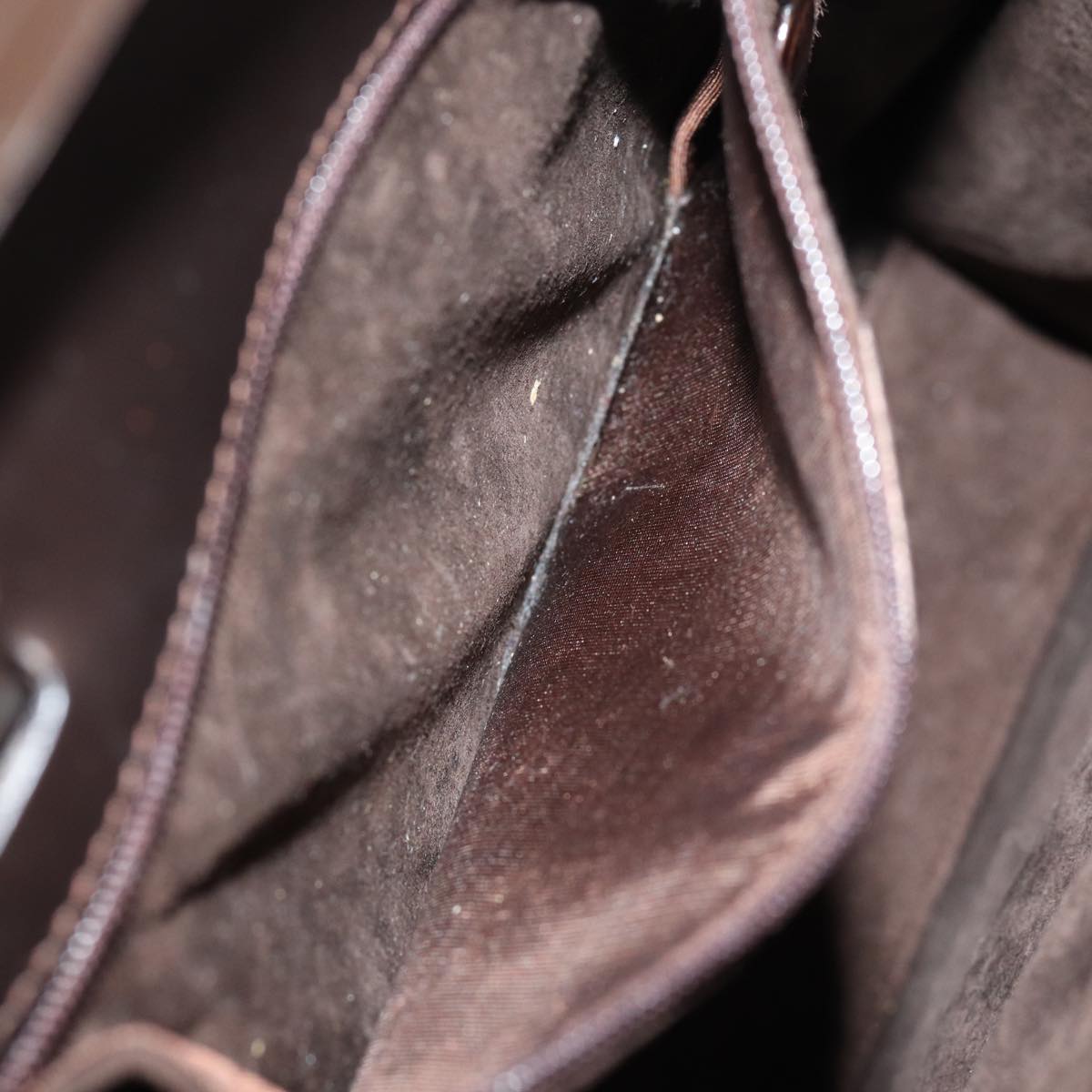 GUCCI Hand Bag Leather outlet 2way Brown 001 2058 1853 6 77087