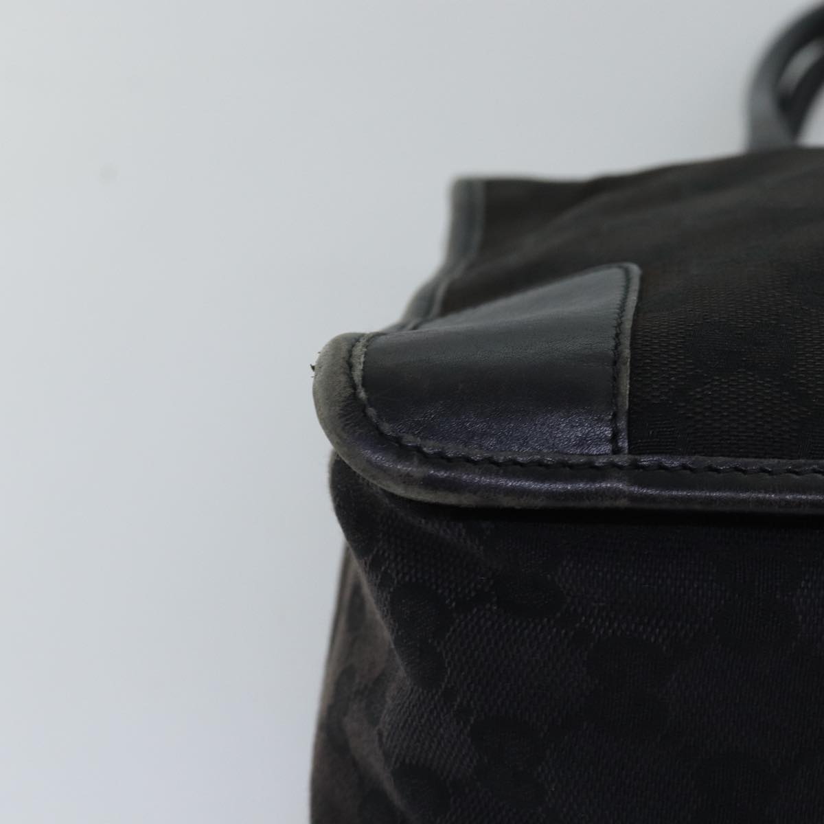 GUCCI GG Canvas Hand Bag Black 000 0855 77090