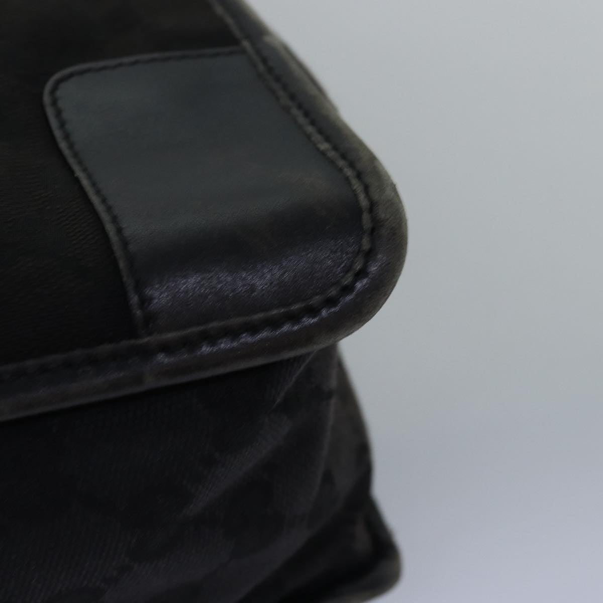 GUCCI GG Canvas Hand Bag Black 000 0855 77090