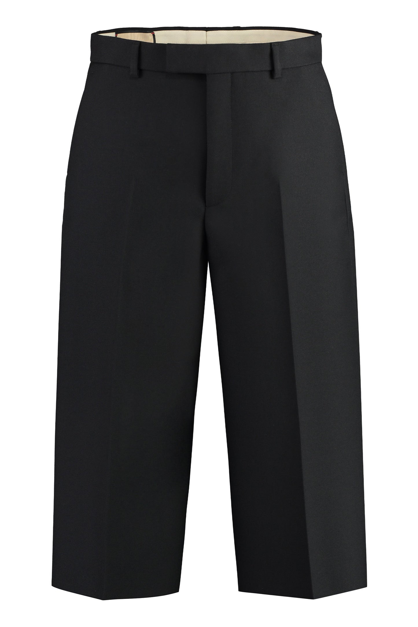 GUCCI Wool Silk Cropped Pant