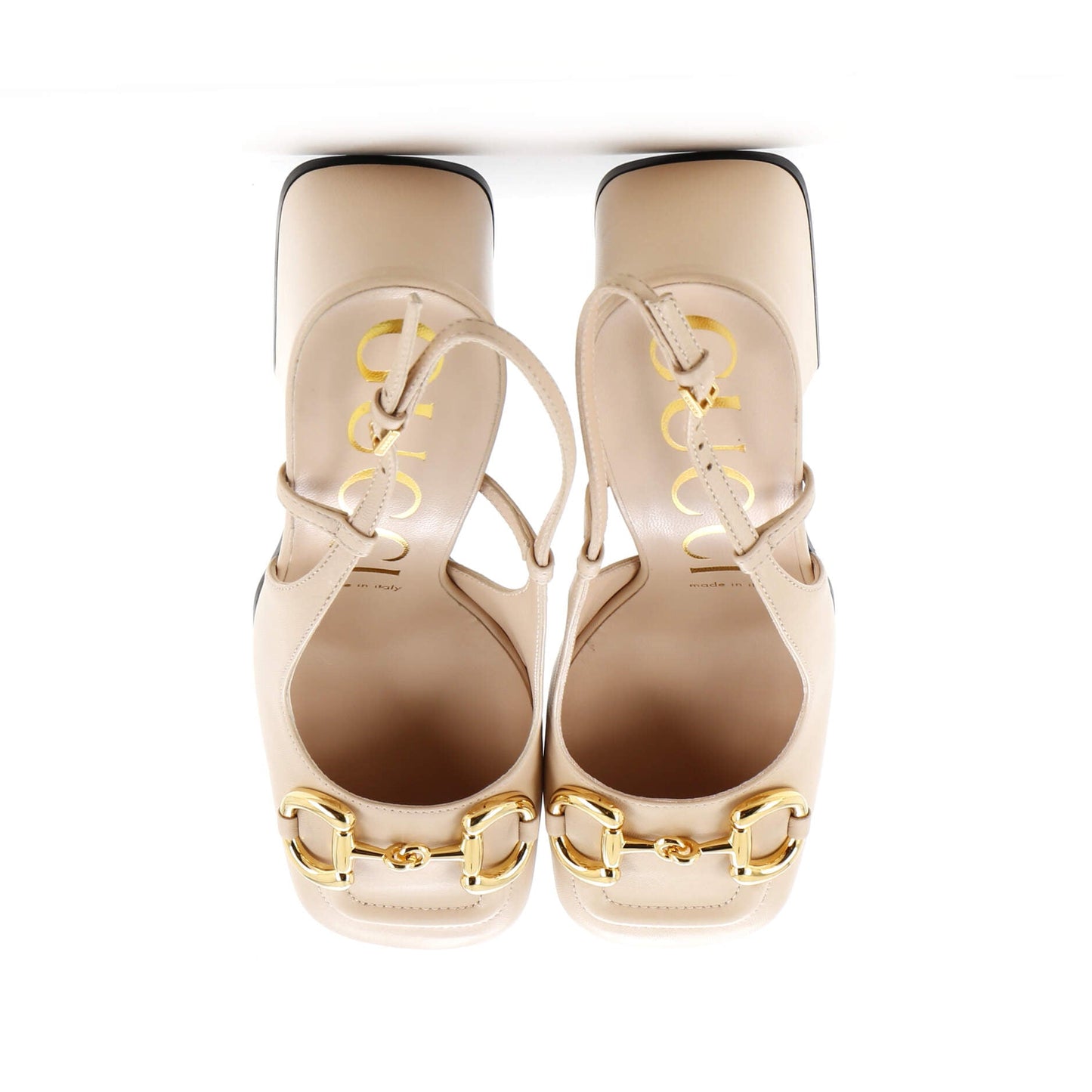 Women's Horsebit Slingback Pumps Leather