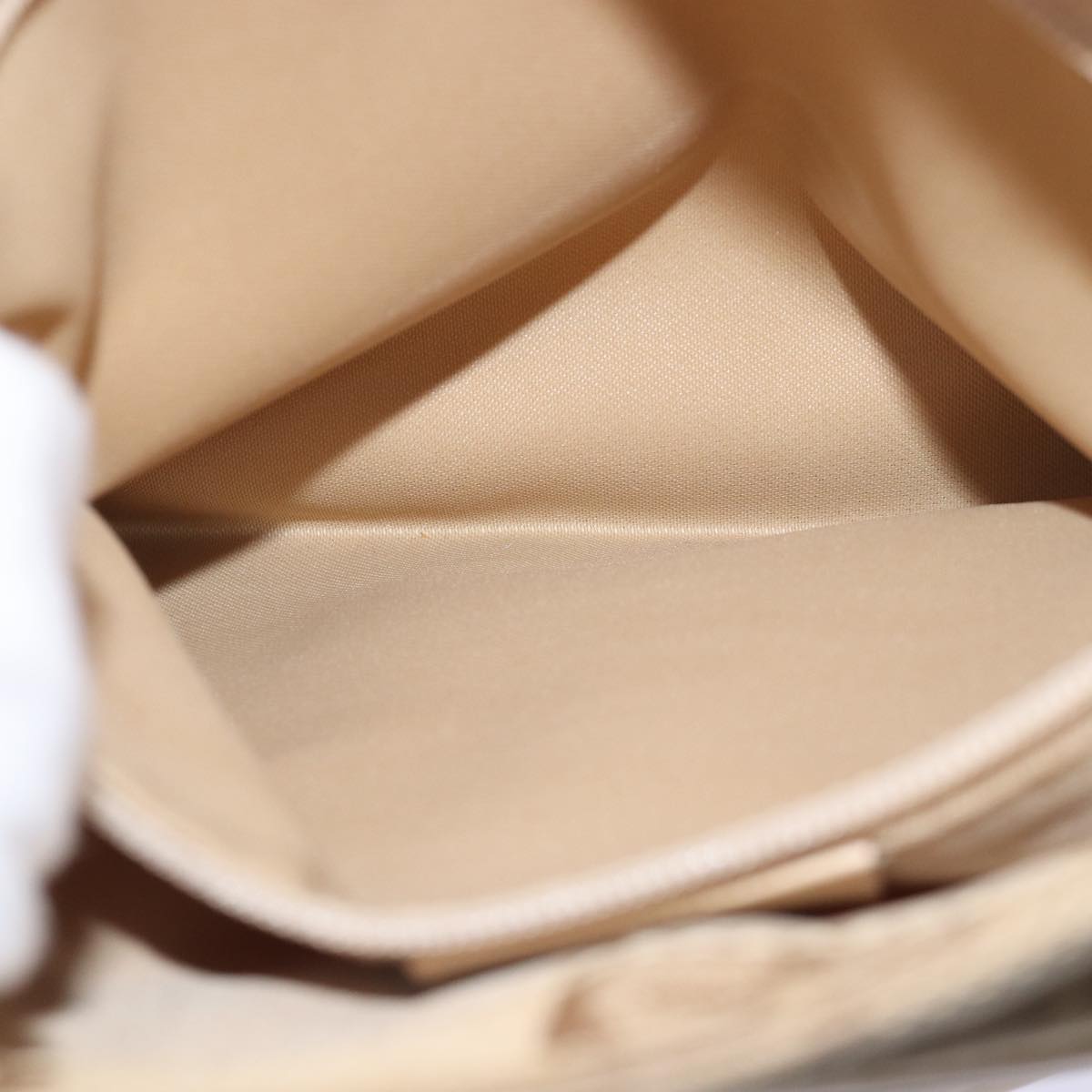 GUCCI GG Canvas Shoulder Bag Beige 001 3807 3444 77343