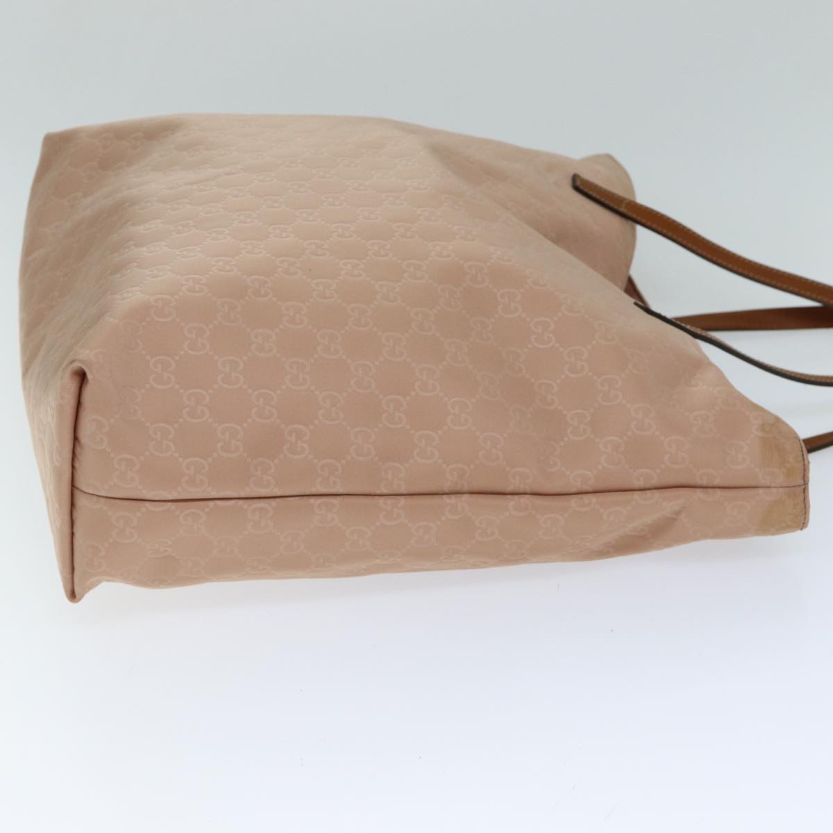 GUCCI GG Canvas Tote Bag Pink 295252 77369
