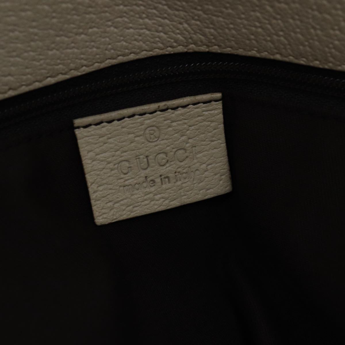 GUCCI GG Canvas Shoulder Bag Beige 120837 77373