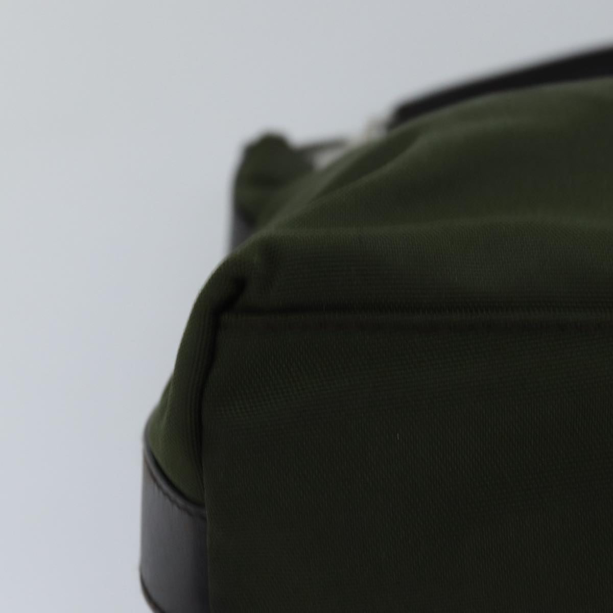 GUCCI Shoulder Bag Nylon Khaki 000 0602 77396