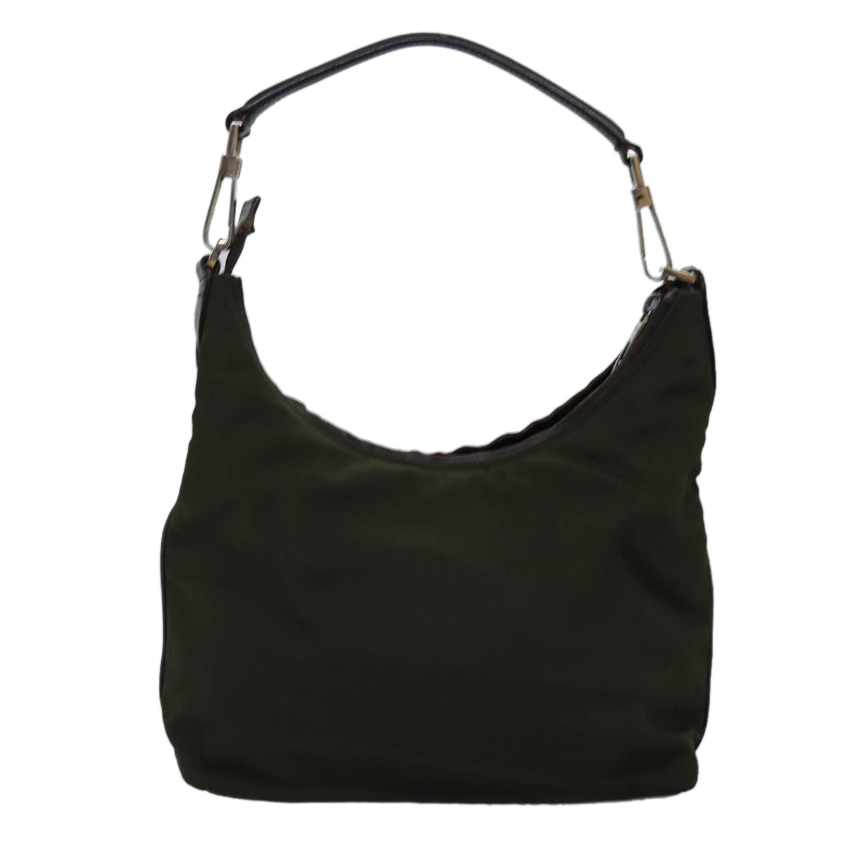 GUCCI Shoulder Bag Nylon Khaki 000 0602 77396