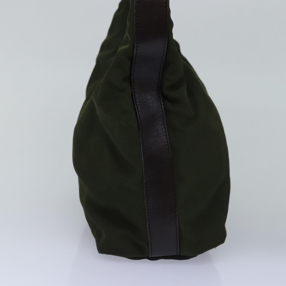 GUCCI Shoulder Bag Nylon Khaki 000 0602 77396