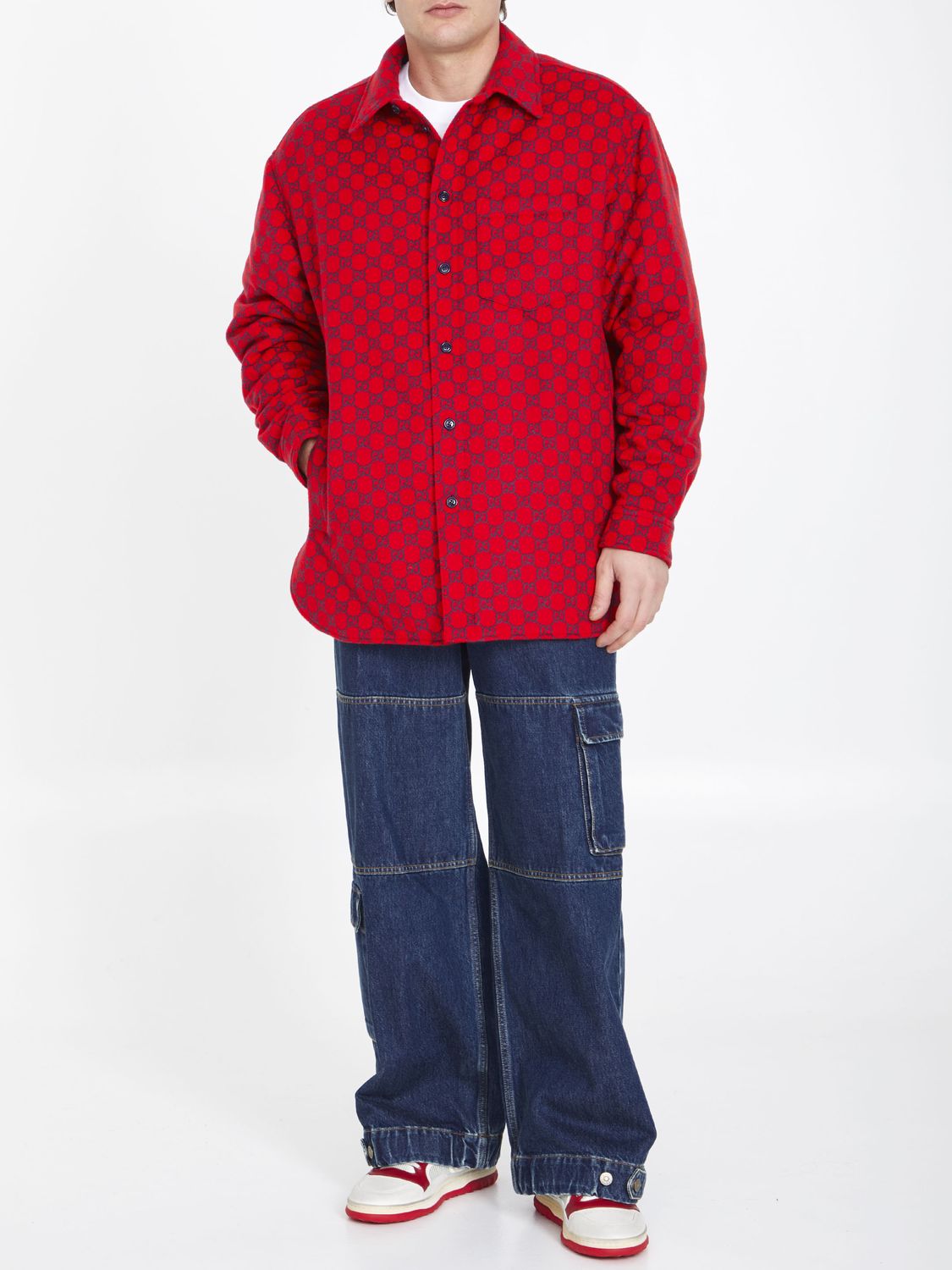 GUCCI Cargo Jeans with Multiple Pockets for Men