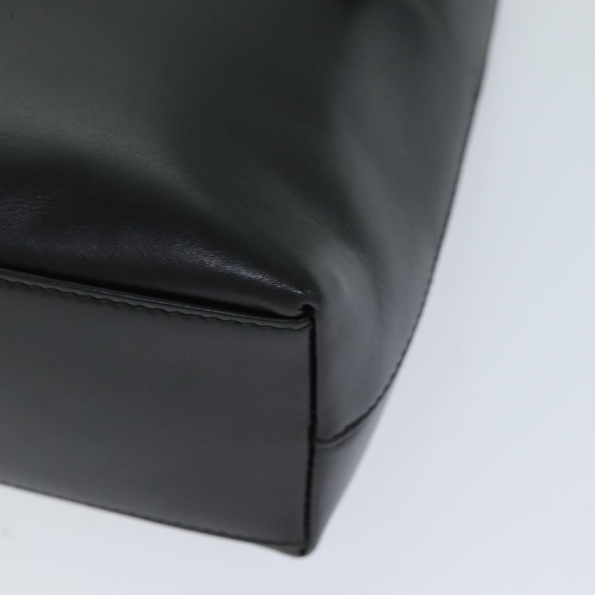 GUCCI Shoulder Bag Leather Black 001 1998 1785 77457
