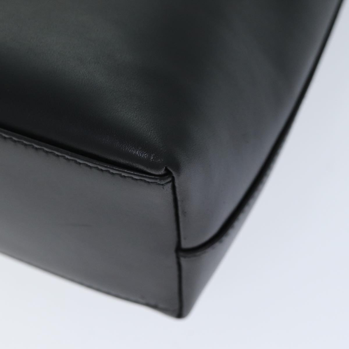 GUCCI Shoulder Bag Leather Black 001 1998 1785 77457