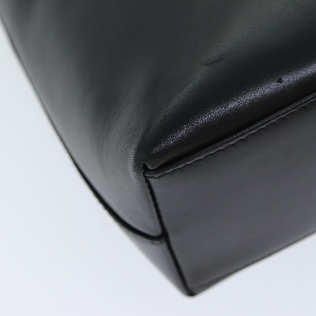 GUCCI Shoulder Bag Leather Black 001 1998 1785 77457
