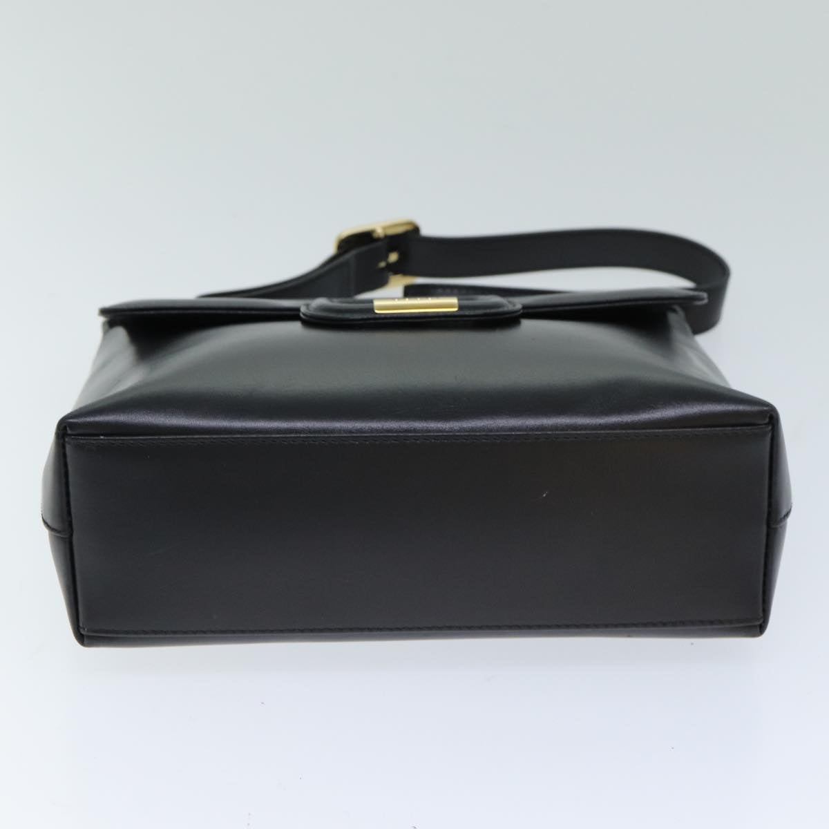 GUCCI Shoulder Bag Leather Black 001 1998 1785 77457