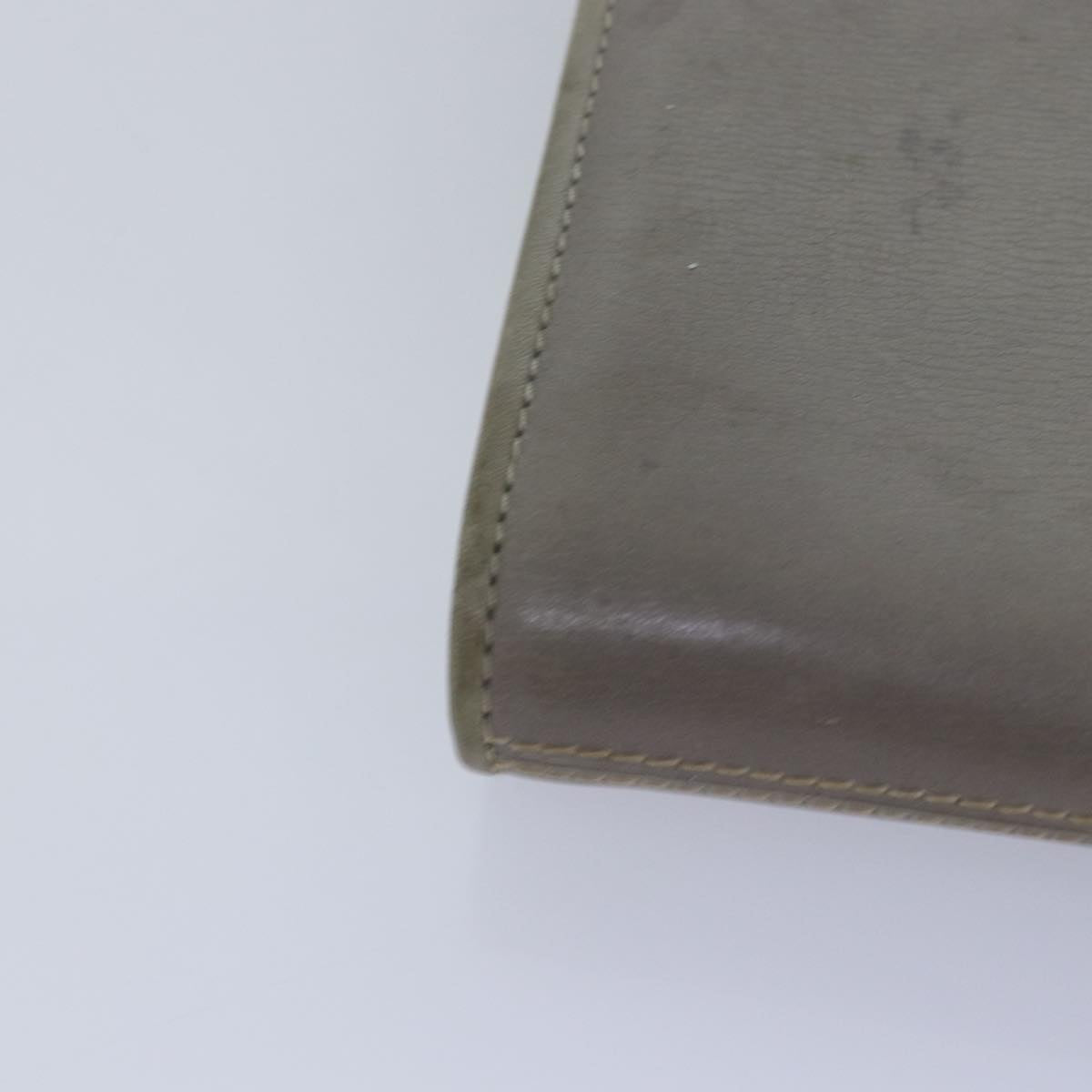 GUCCI Shoulder Bag Leather Gray 004 406 2008 77459