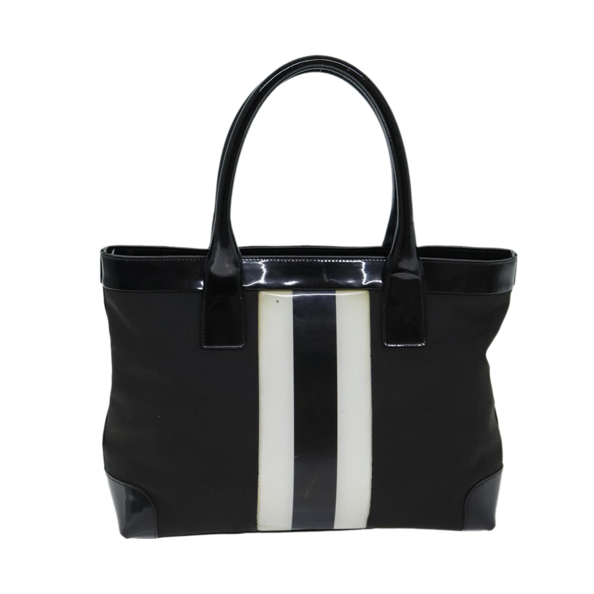 GUCCI Tote Bag Canvas Black 002 1119 77489