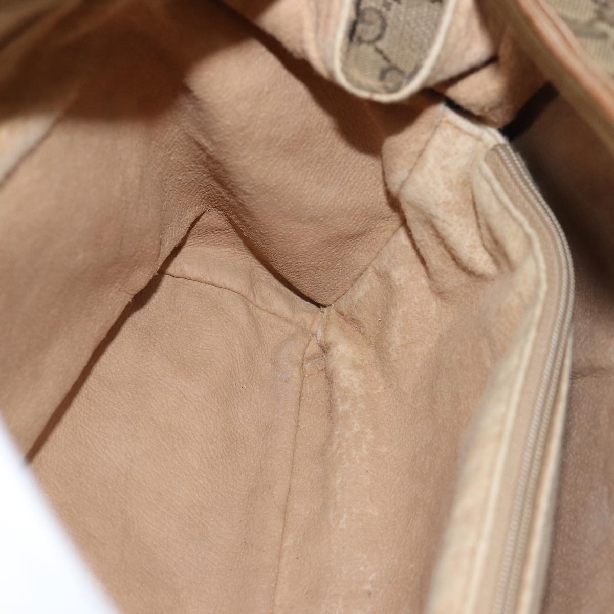 GUCCI GG Canvas Hand Bag Brown 000 101 0140 77490