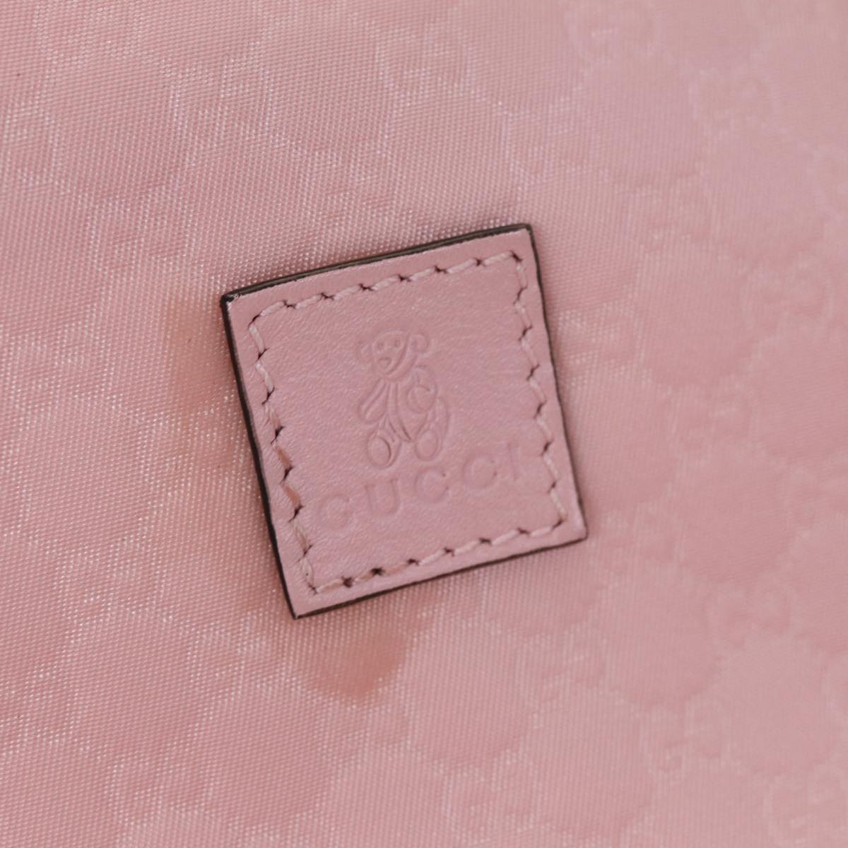 GUCCI Micro GG Canvas Tote Bag Pink 284721 77493
