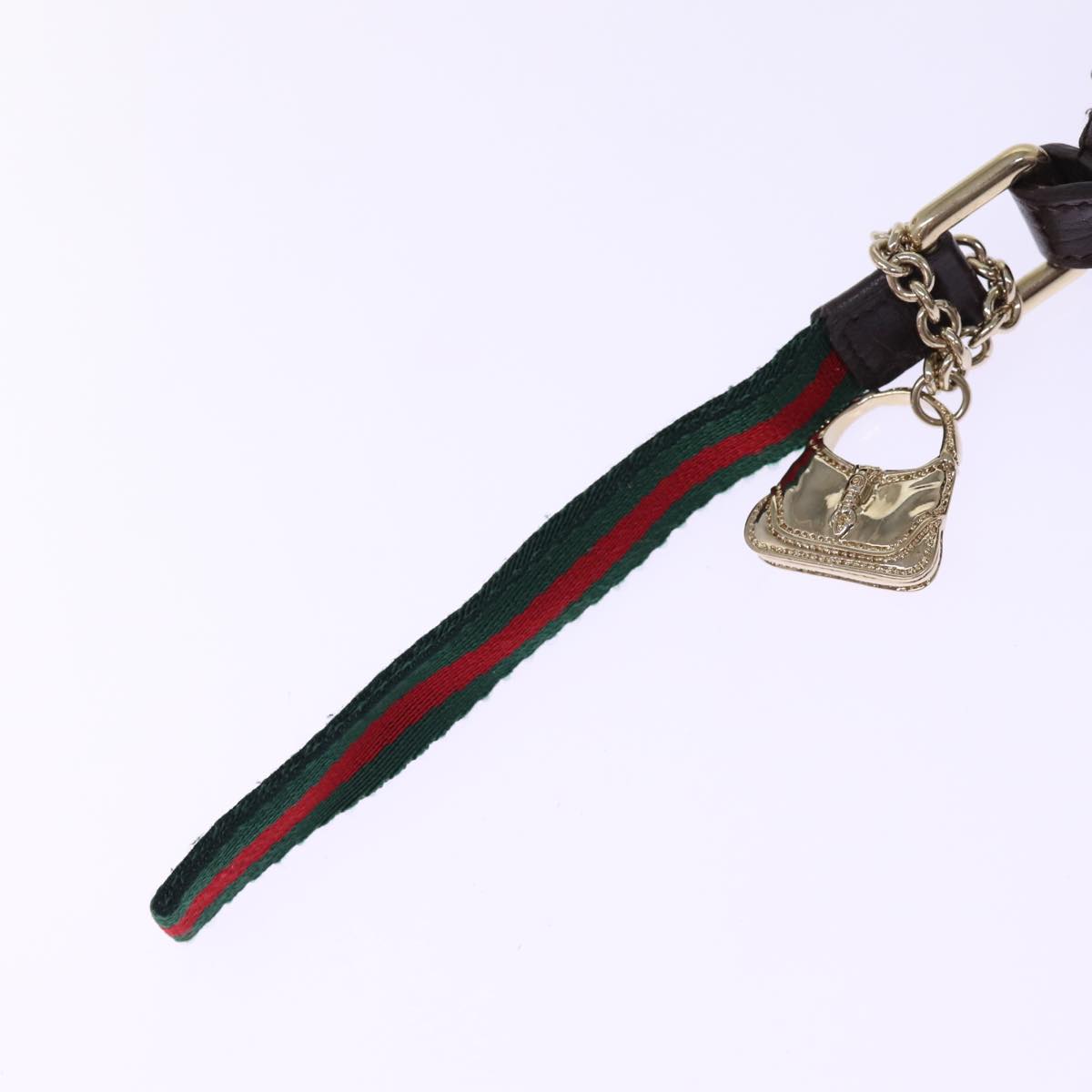 GUCCI GG Canvas Web Sherry Line Pouch Beige Red Green 152507 77633