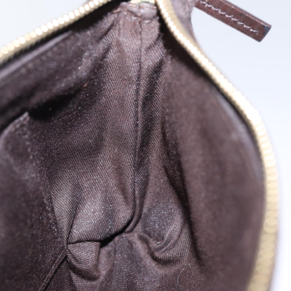 GUCCI GG Canvas Web Sherry Line Pouch Beige Red Green 152507 77633