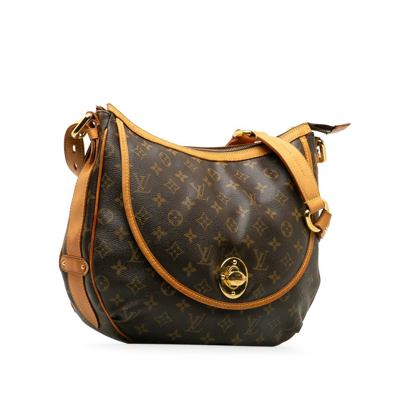 Louis Vuitton Vintage Tulum GM Shoulder Bag M40075 Brown Monogram